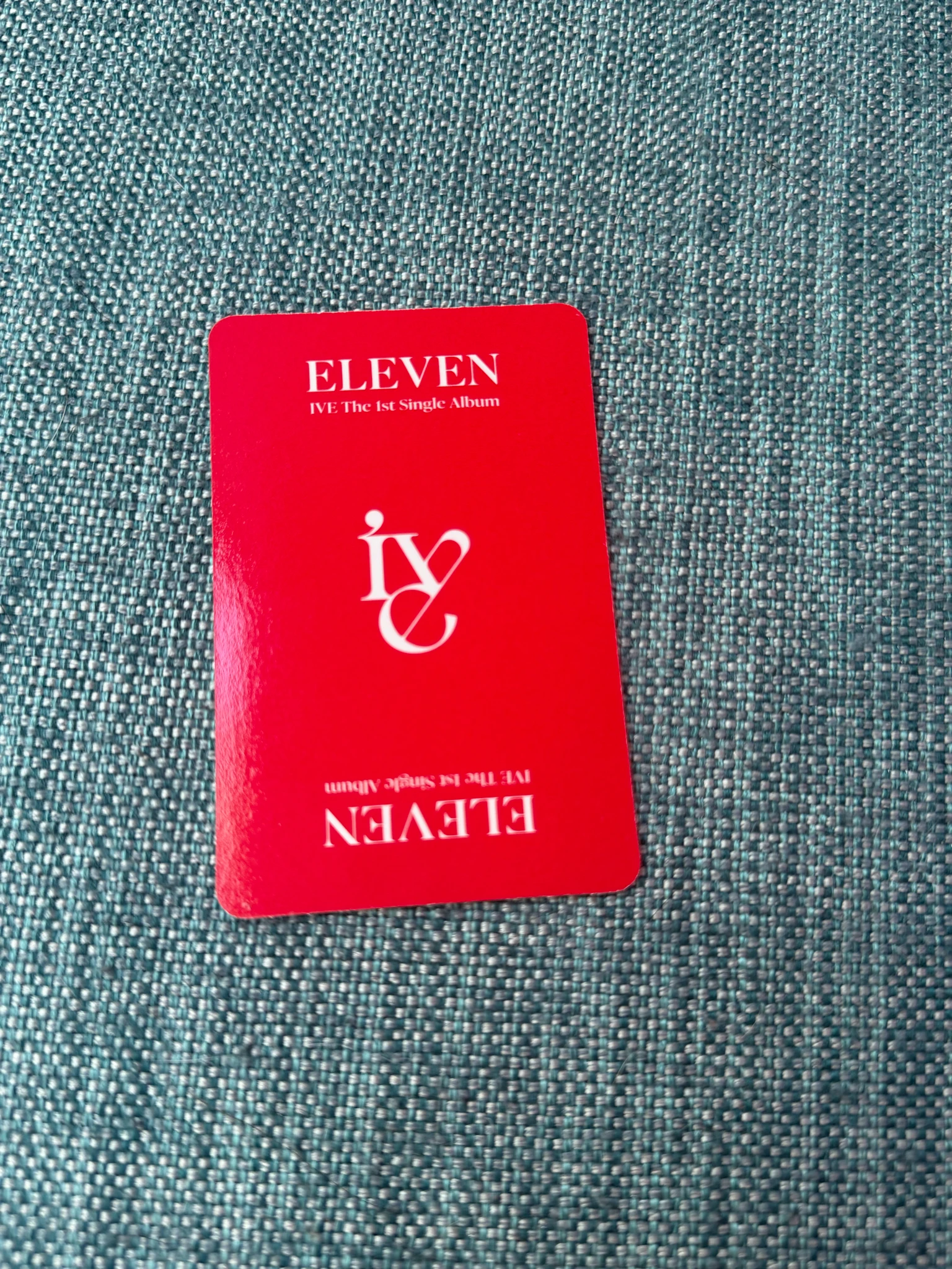 IVE Wonyoung IVE - Wonyoung - ELEVEN (red ver.) listing photo 2