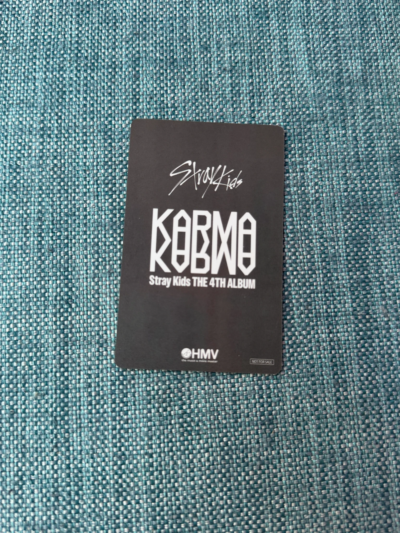 Stray Kids Bang Chan Stray Kids - Bang Chan - KARMA Album pre-order benefit (pob) hmv listing photo 2