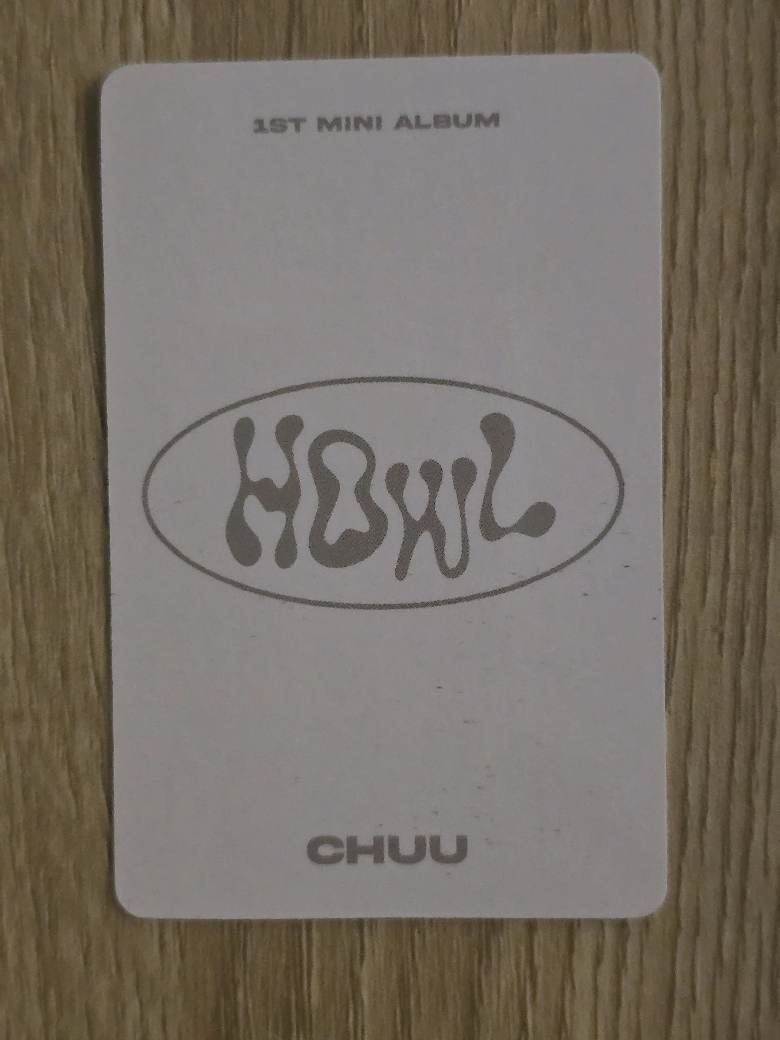 Chuu Chuu Chuu - Chuu - Howl Album wind ver. album photocard listing photo 2