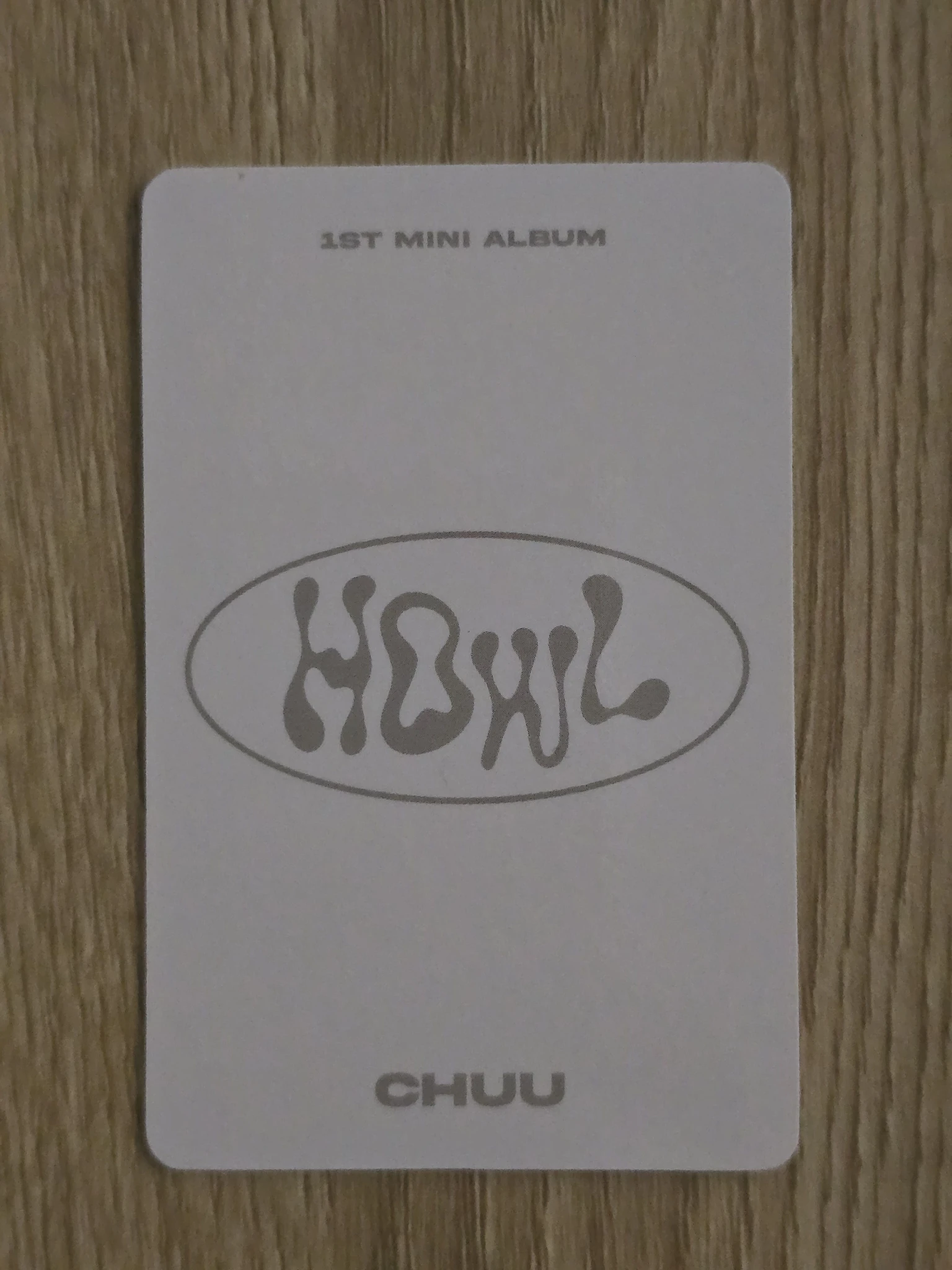 Chuu Chuu Chuu - Chuu - Howl Album wind ver. album photocard listing photo 2