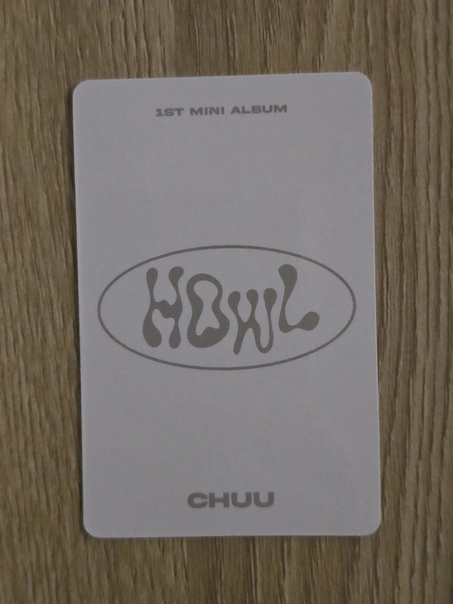 Chuu Chuu Chuu - Chuu - Howl Album wind ver. album photocard listing photo 2