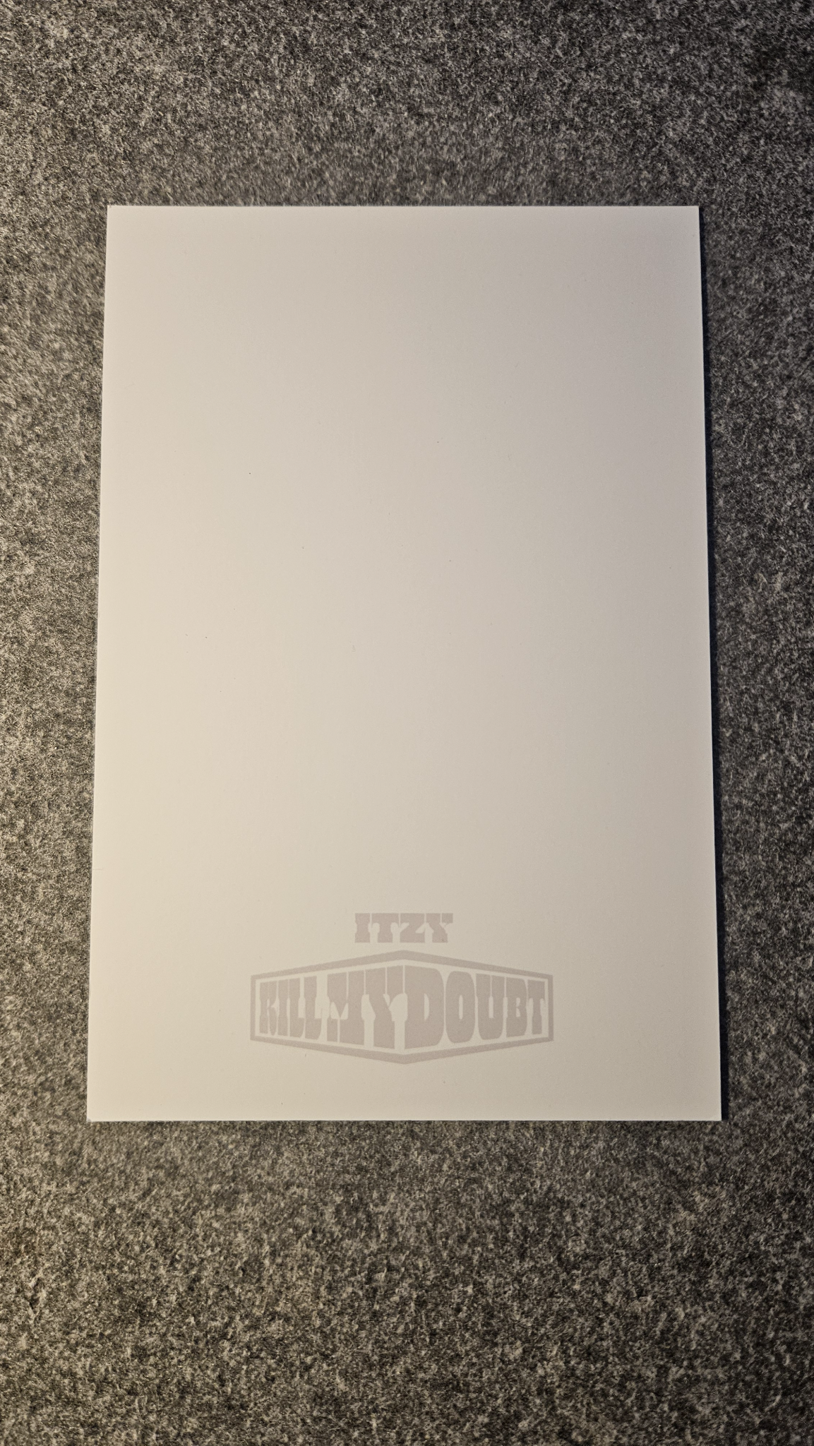 ITZY ITZY - KILL MY DOUBT Album album inclusion standard version postcard listing photo 2