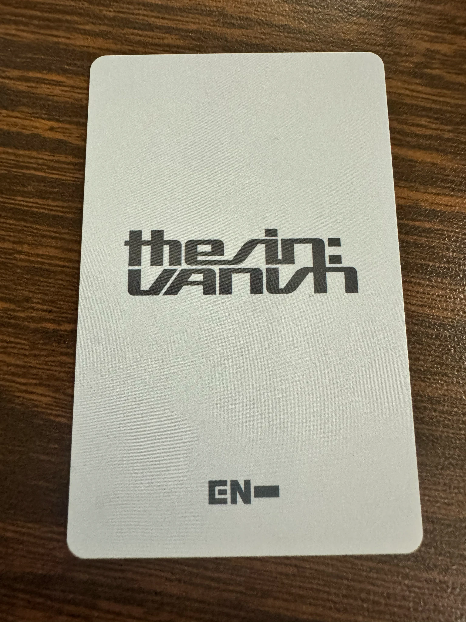 ENHYPEN Ni-ki ENHYPEN - Ni-ki - THE SIN: VANISH Album yizhiyu (yzy) lucky draw listing photo 2