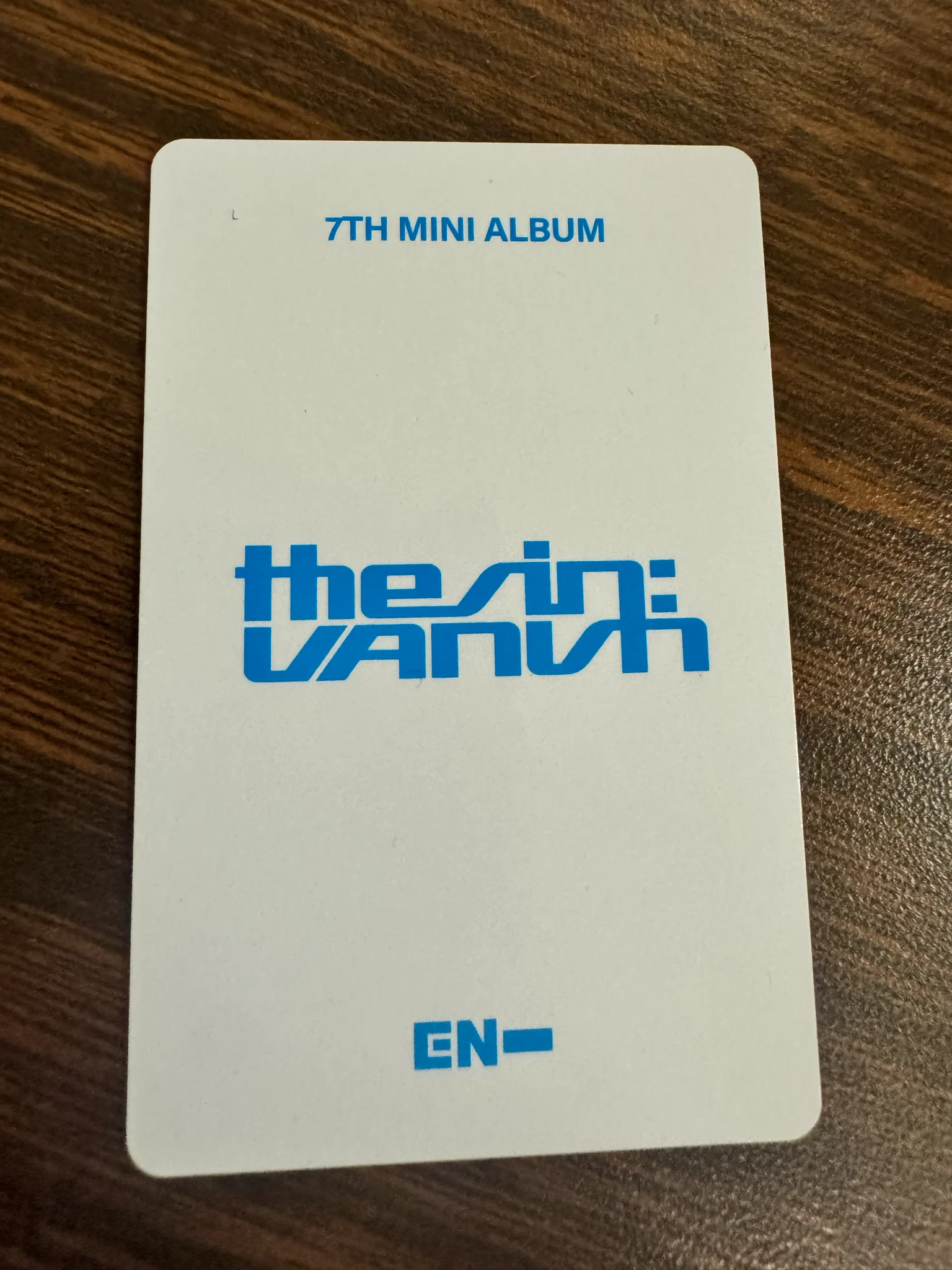ENHYPEN Ni-ki ENHYPEN - Ni-ki - THE SIN: VANISH Album video call (fancall) withfans / yizhiyu (yzy) round 6 listing photo 2