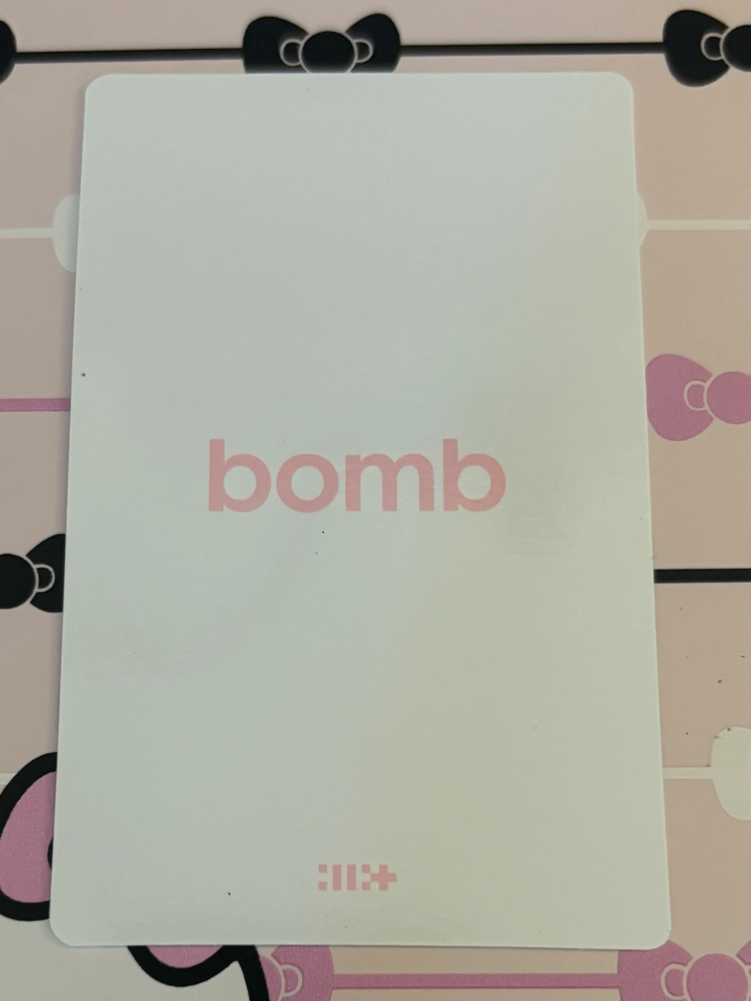 ILLIT Wonhee ILLIT - WONHEE - bomb Album pink bomb ver album photocard listing photo 2