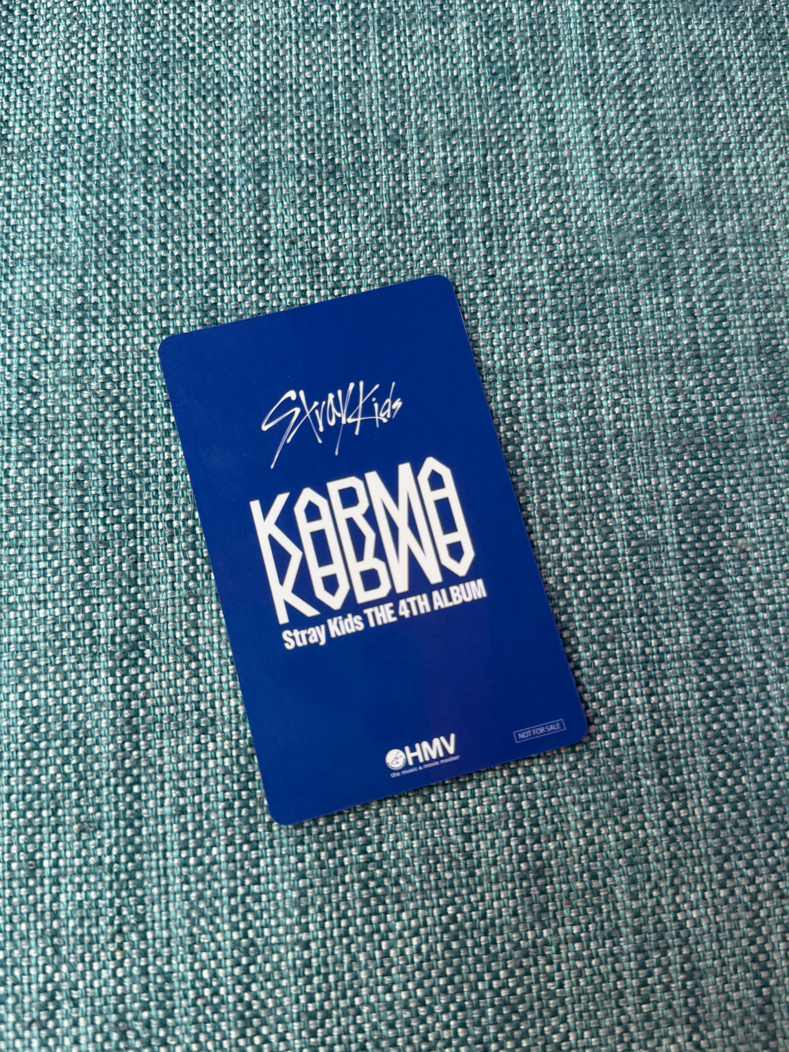 Stray Kids Bang Chan Stray Kids - Bang Chan - KARMA Album pre-order benefit (pob) hmv B version online listing photo 2
