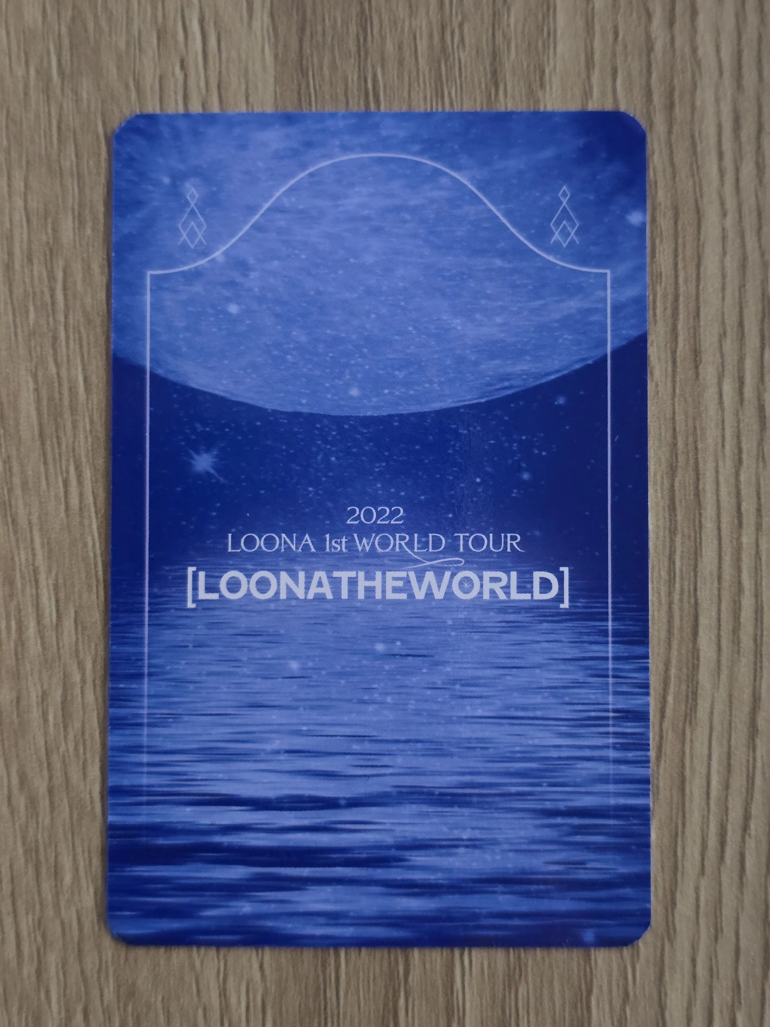 LOONA JinSoul LOONA - JinSoul - 2022 1st World Tour LOONATHEWORLD Event mymusictaste (mmt) trading card photocard set listing photo 2