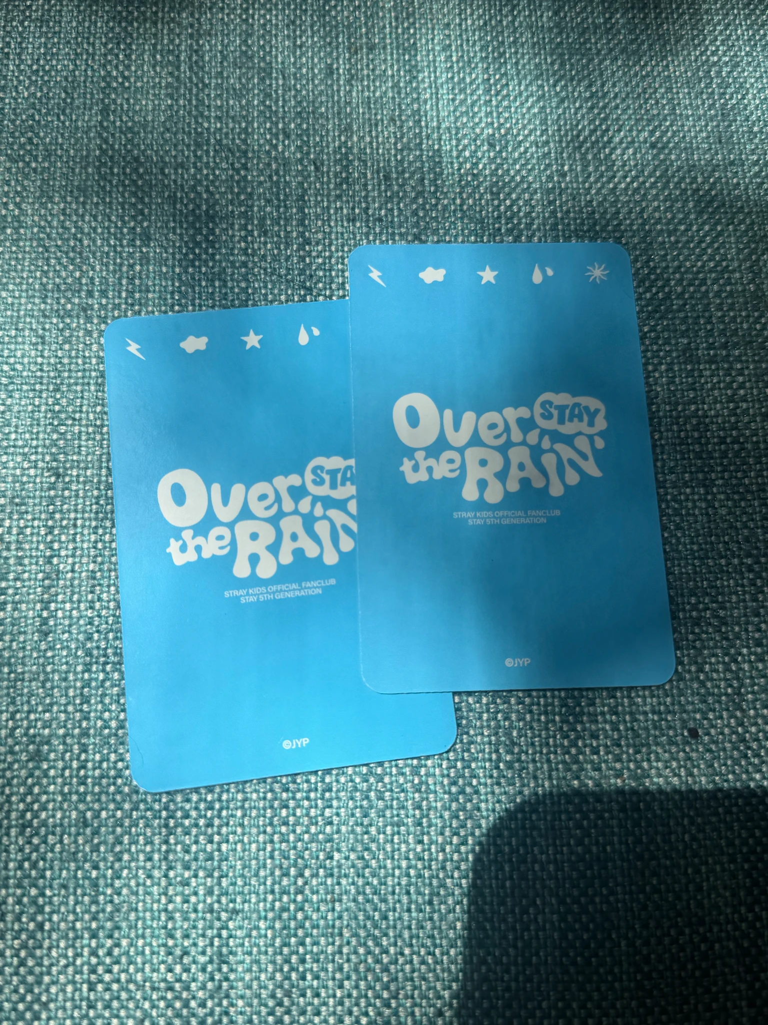 Stray Kids HAN Stray Kids - HAN - STAY Over The Rain Official Fan Club 5th Gen Other photocard set listing photo 2