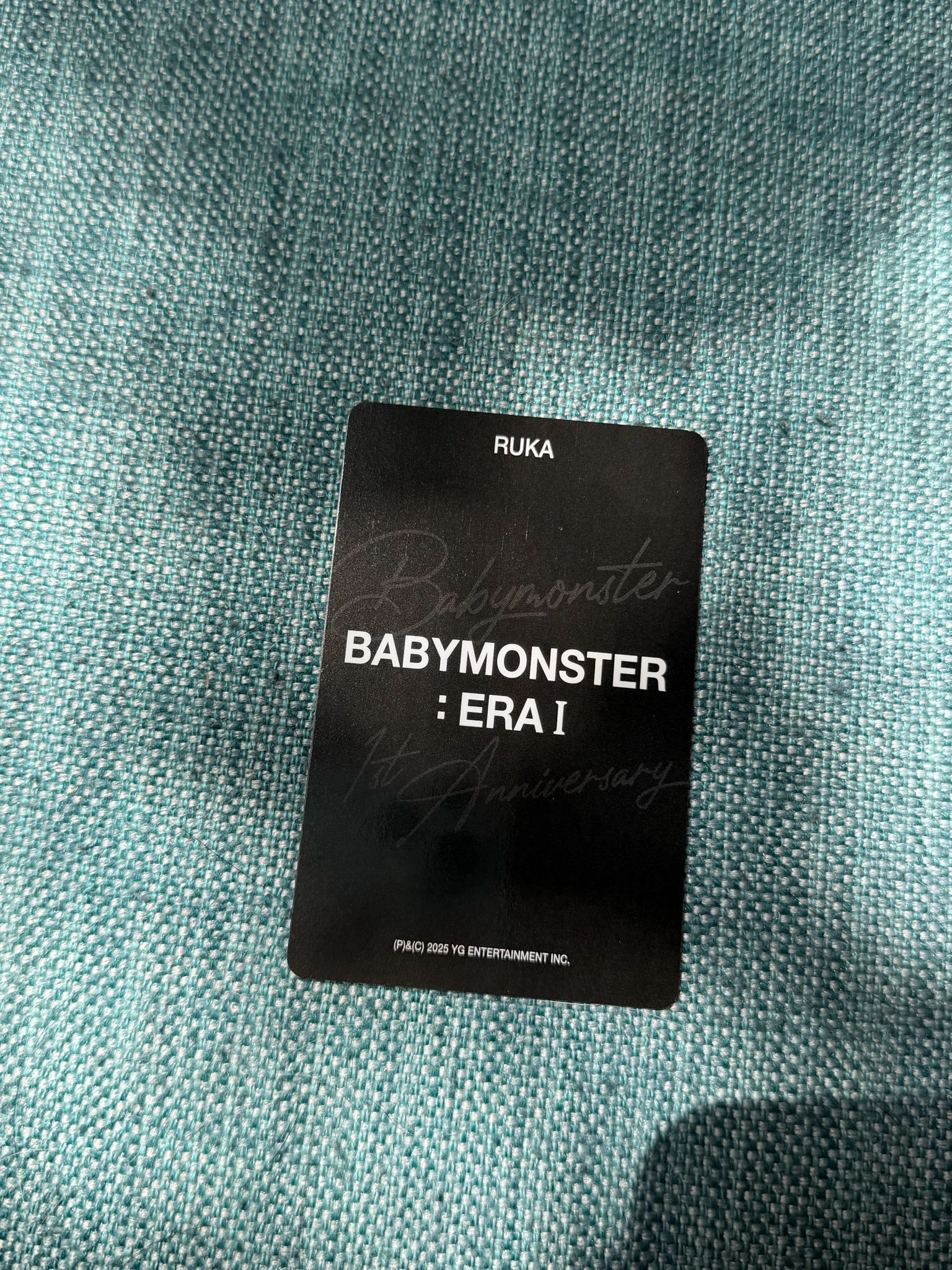 BABYMONSTER Ruka BABYMONSTER - Ruka - ERA l BABYMONSTER 1st Anniversary Photobook Other merch photocard photocard set photobook inclusion listing photo 2