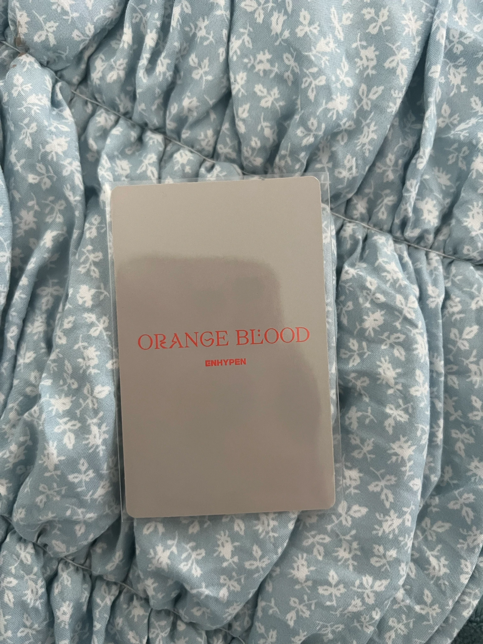 ENHYPEN Jungwon ENHYPEN - Jungwon - ORANGE BLOOD Album korean album album photocard ksana version listing photo 2