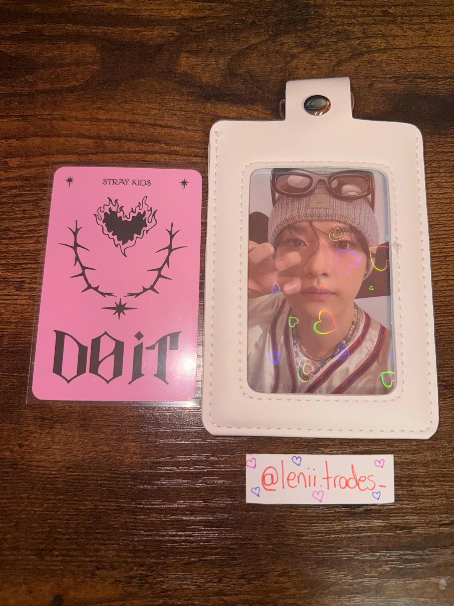 Stray Kids I.N Stray Kids - I.N - Do It Album photocard set evil skzoo speaker version listing photo 2