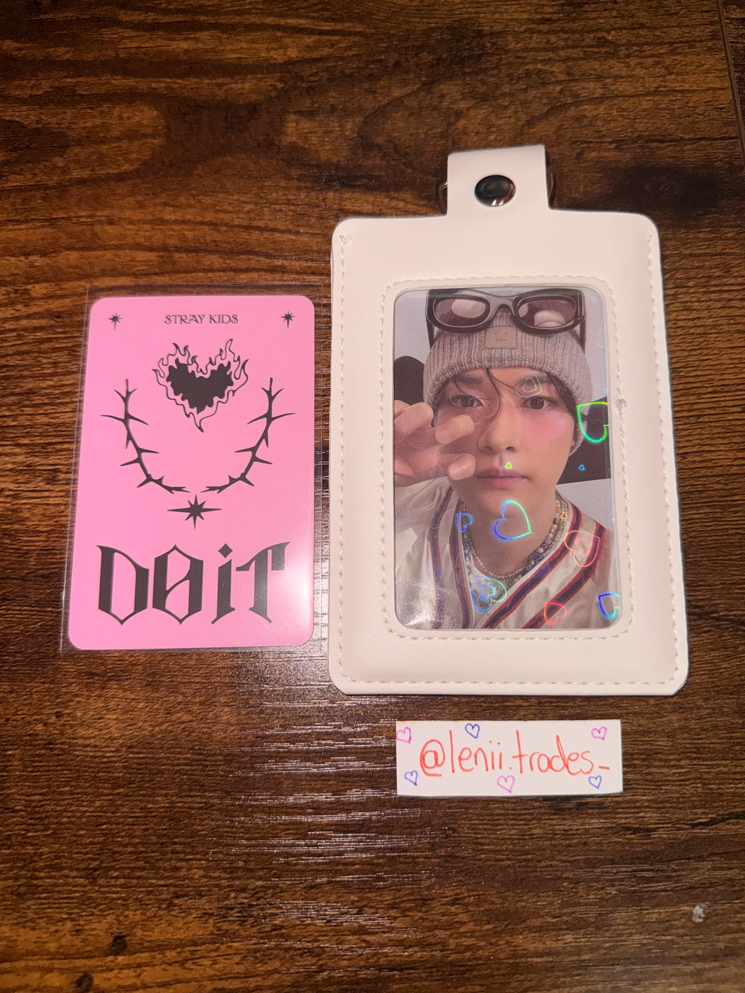 Stray Kids Seungmin Stray Kids - Seungmin - Do It Album photocard set evil skzoo speaker version listing photo 2