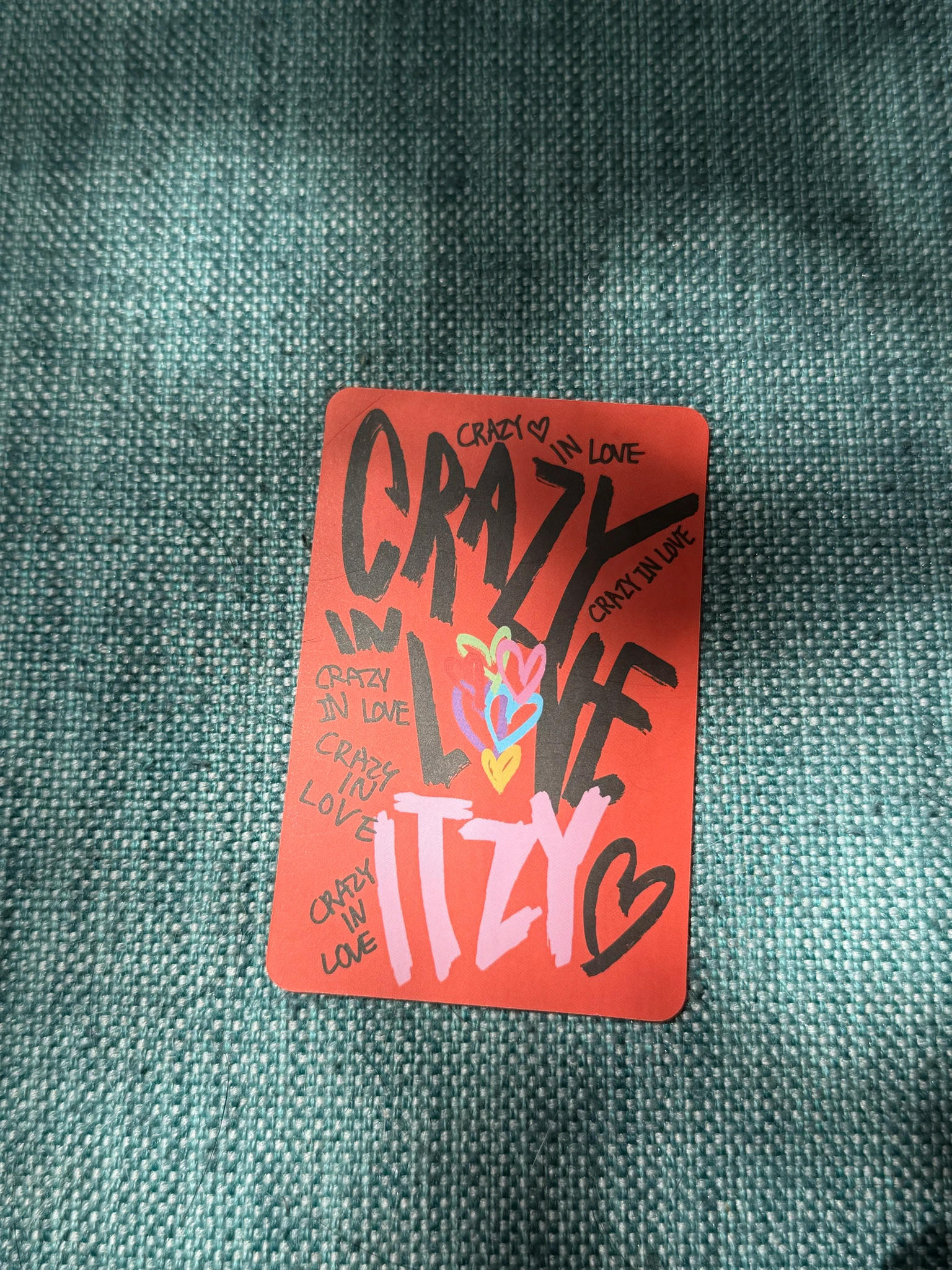 ITZY Yeji ITZY - Yeji - Crazy in Love Album album photocard listing photo 2