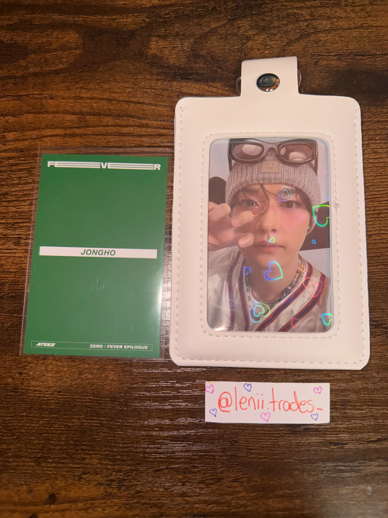 ATEEZ Jongho ATEEZ - Jongho - ZERO : FEVER EPILOGUE Album album photocard diary version limited version listing photo 2