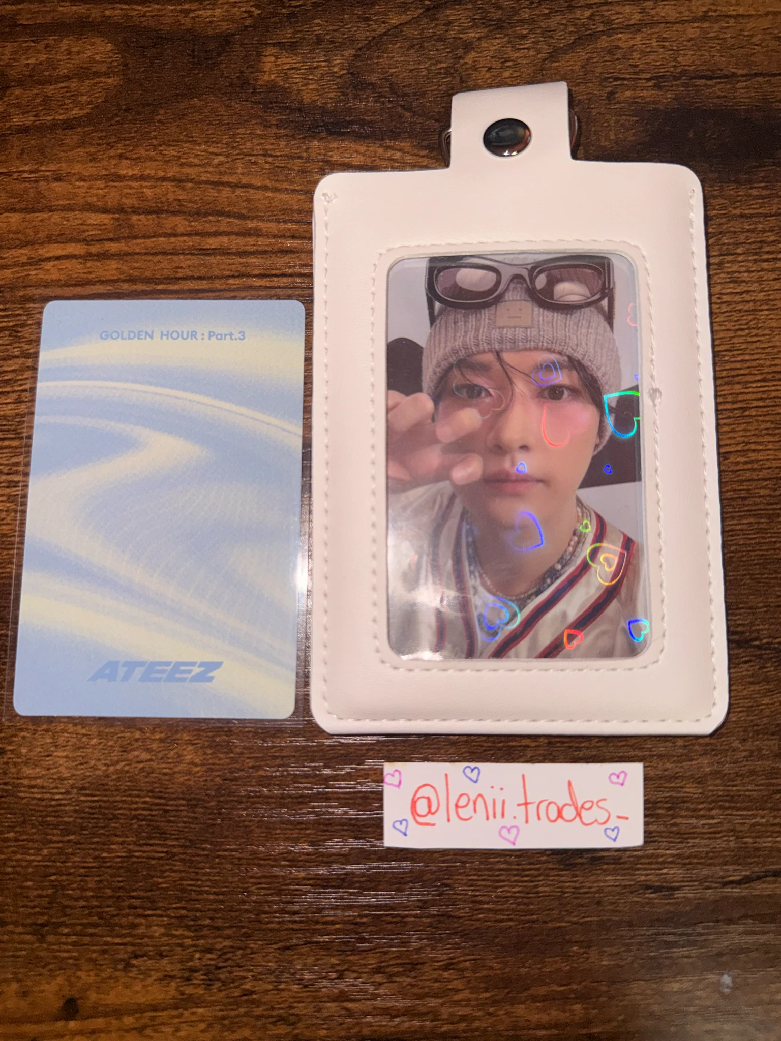 ATEEZ Mingi ATEEZ - Mingi - Golden Hour : Part.3 Album version 2 poca album album photocard listing photo 2