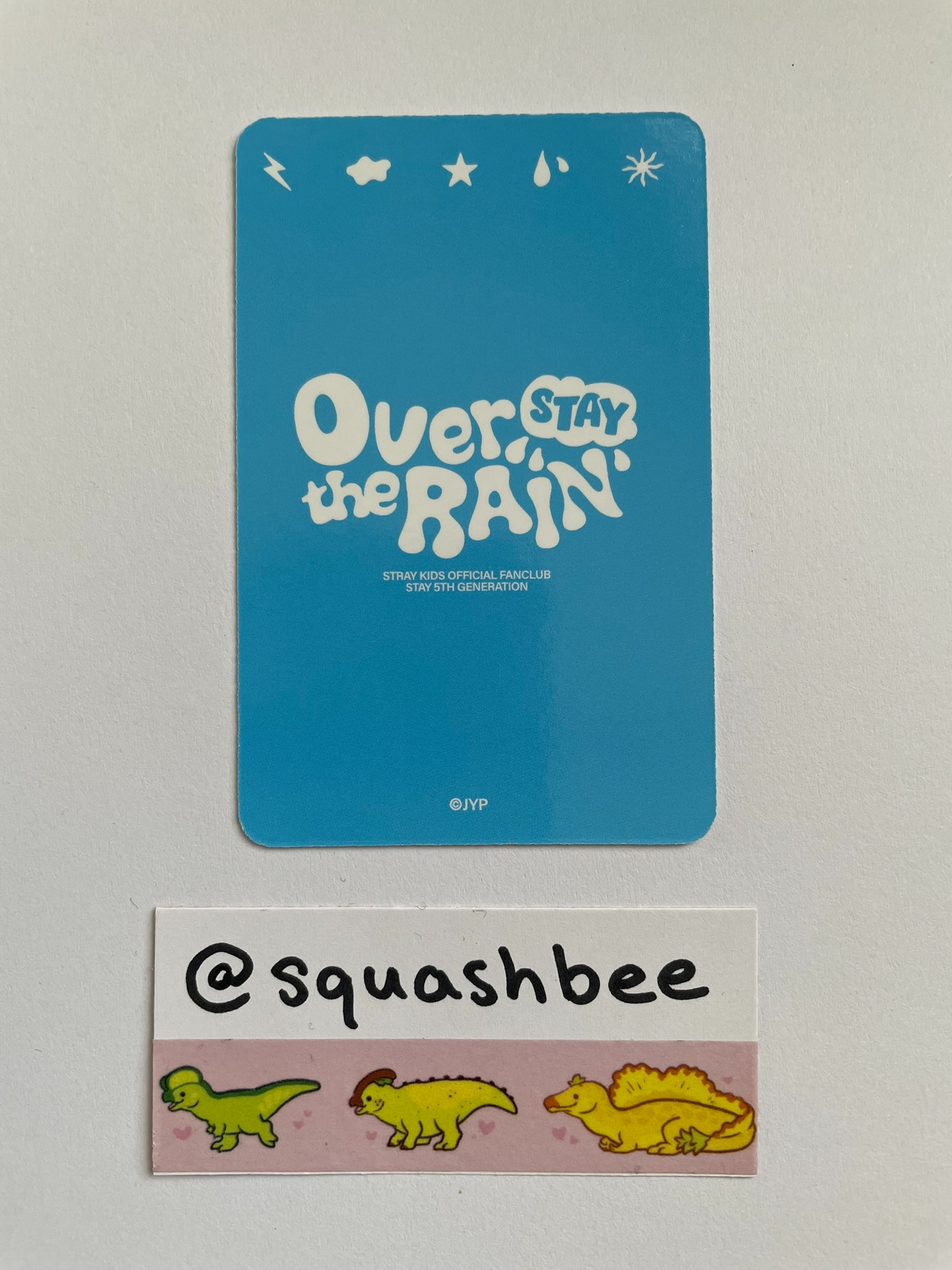 Stray Kids Lee Know Stray Kids - Lee Know - STAY Over The Rain Official Fan Club 5th Gen Other photocard set listing photo 2