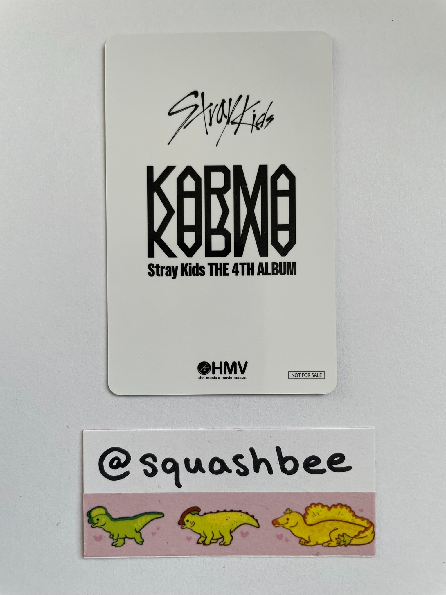 Stray Kids Changbin Stray Kids - Changbin - KARMA Album hmv japan lucky draw (LD) B version listing photo 2