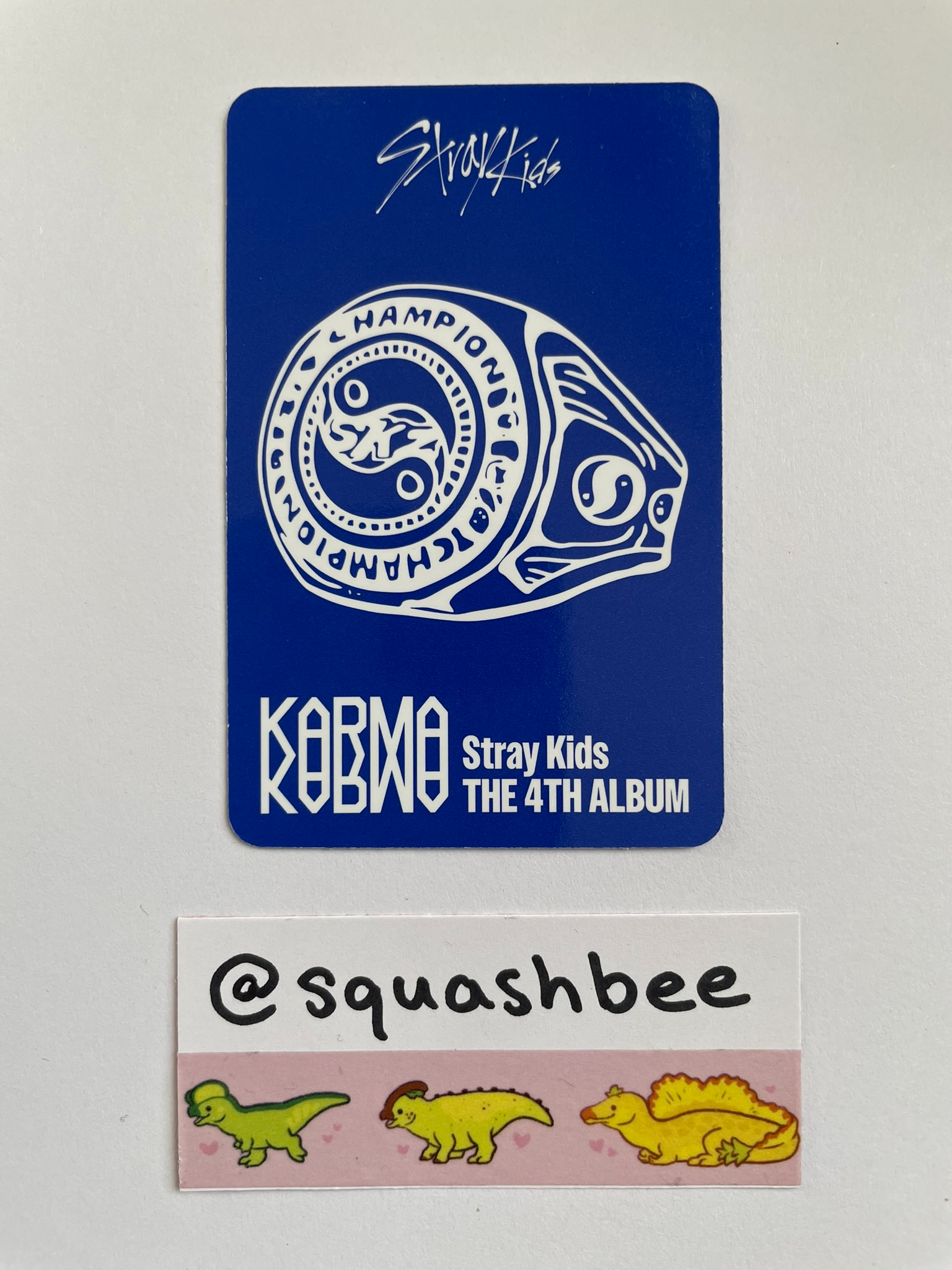 Stray Kids Felix Stray Kids - Felix - KARMA Album album photocard accordion version first press only listing photo 2