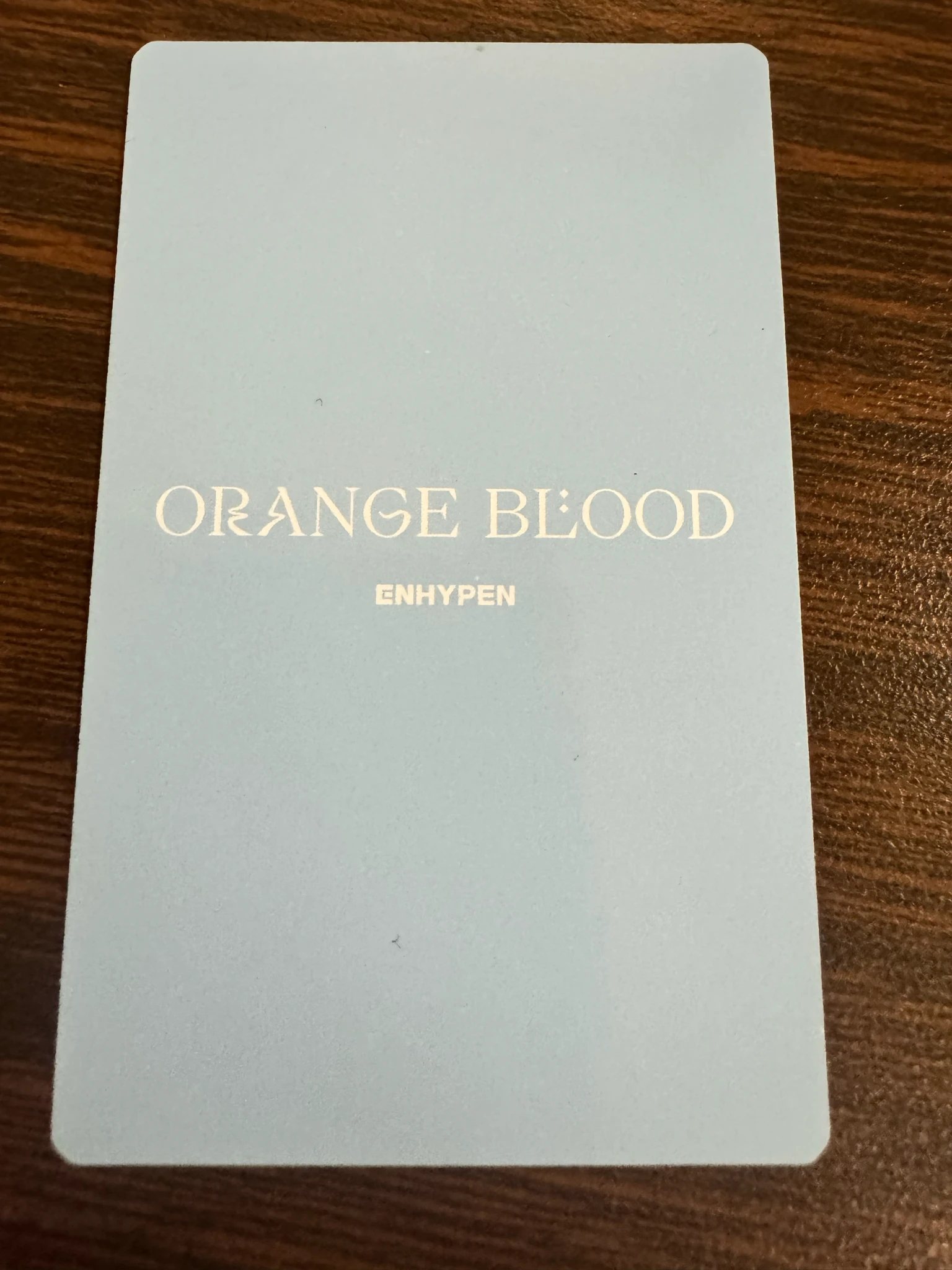 ENHYPEN Ni-ki ENHYPEN - Ni-ki - ORANGE BLOOD Album album photocard korean album engene version listing photo 2