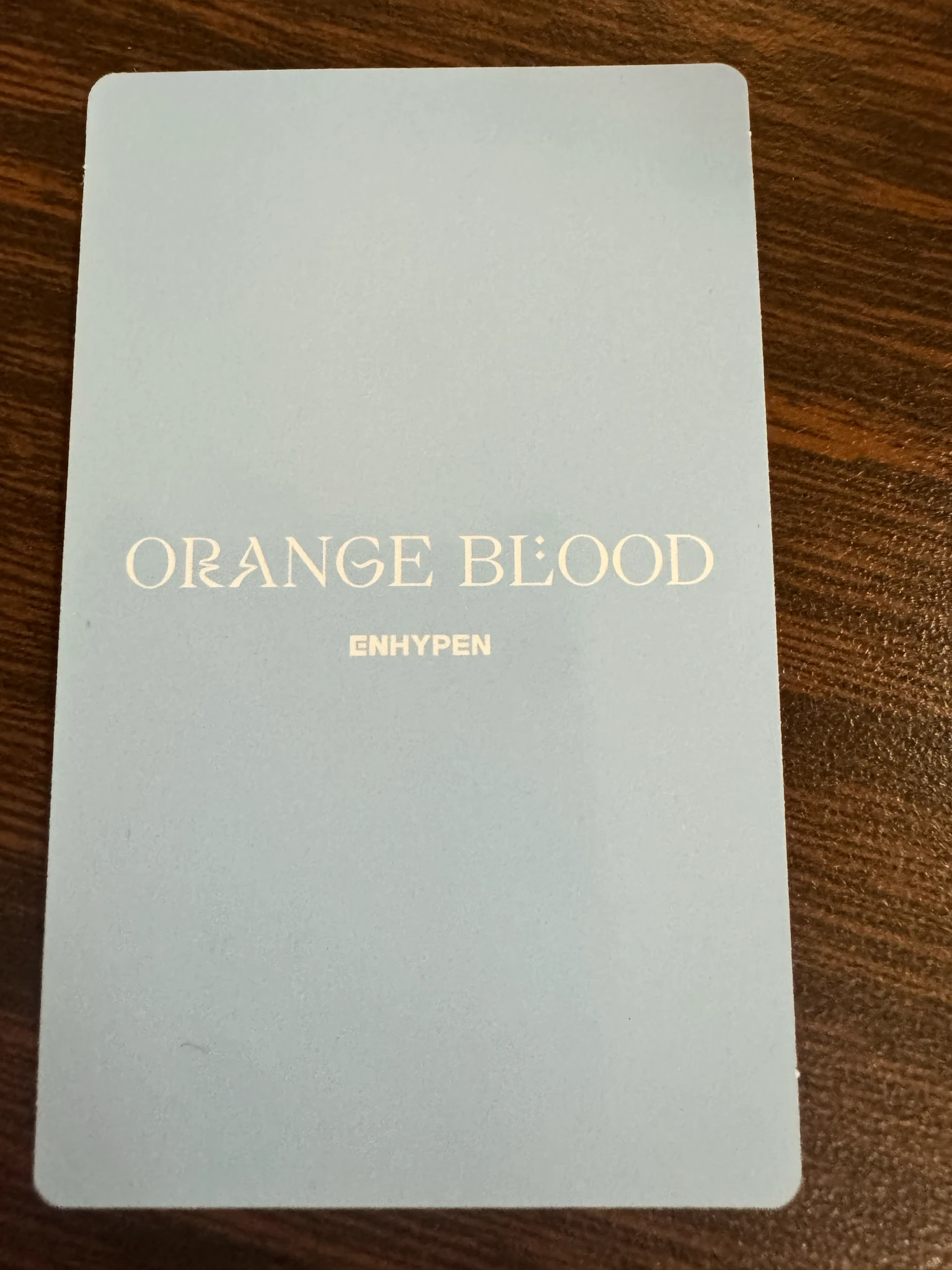 ENHYPEN Ni-ki ENHYPEN - Ni-ki - ORANGE BLOOD Album album photocard korean album engene version listing photo 2