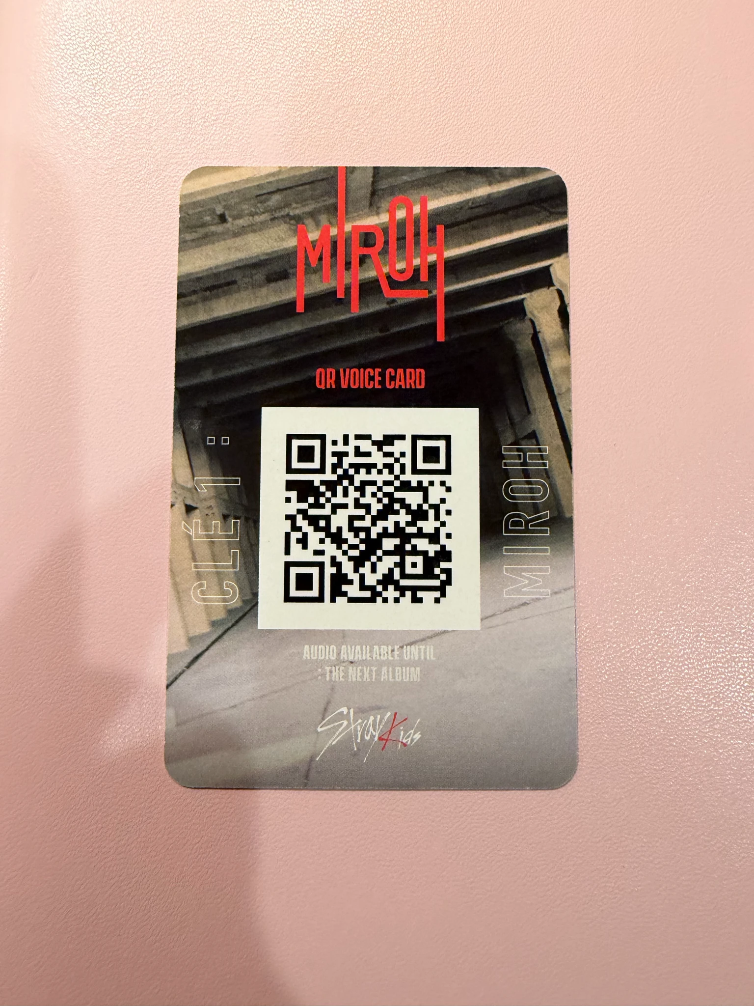 Stray Kids Hyunjin Stray Kids - Hyunjin - Clé 1: Miroh Album album photocard black border listing photo 2