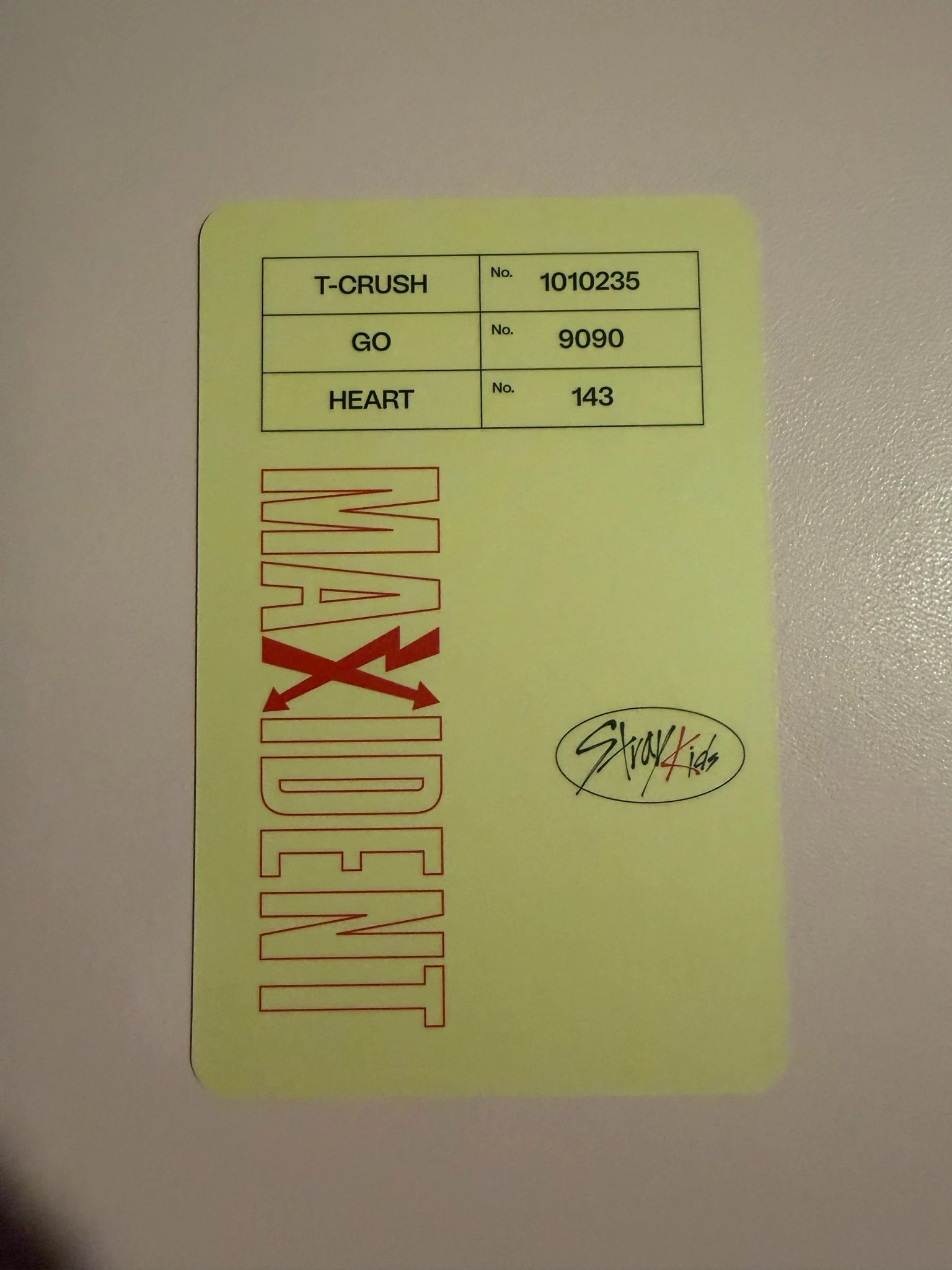 Stray Kids Changbin Stray Kids - Changbin - Maxident Album album photocard paper case version listing photo 2