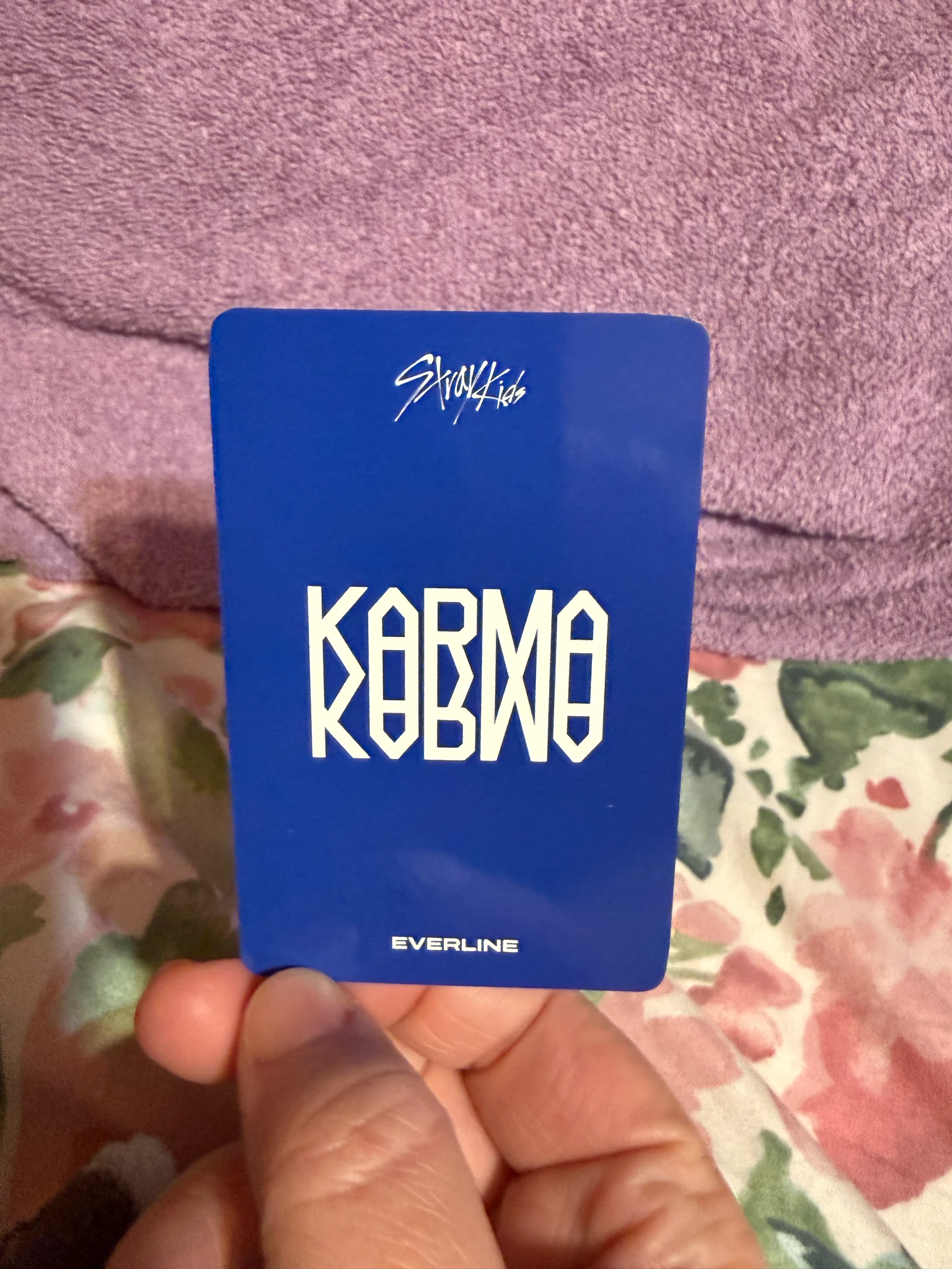Stray Kids Changbin Stray Kids - Changbin - KARMA Album pre-order benefit (pob) everline listing photo 2