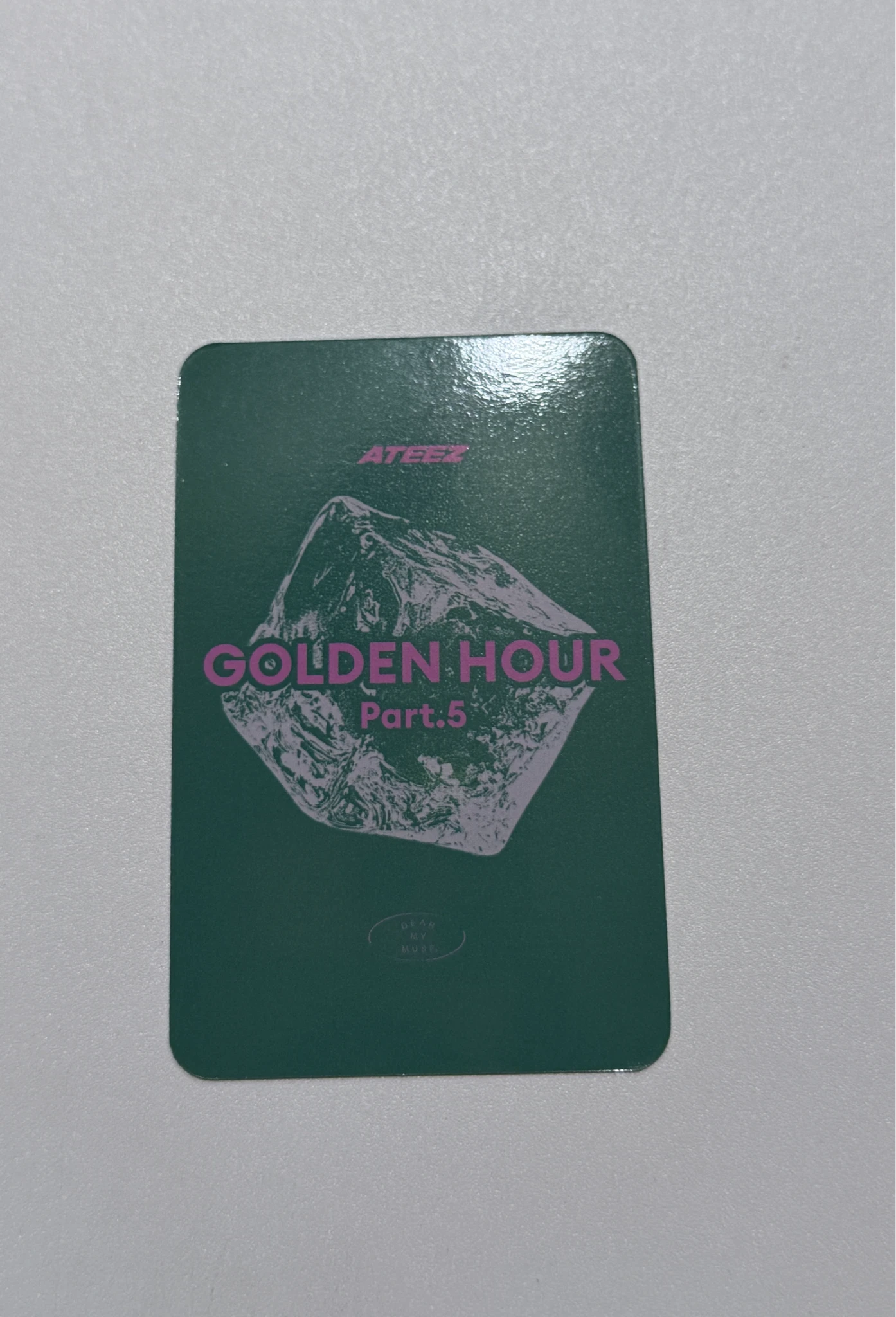 ATEEZ ATEEZ - Hongjoong & San - GOLDEN HOUR : Part.5 Album dear my muse (dmm) pob (pre-order benefit) digipack version listing photo 2