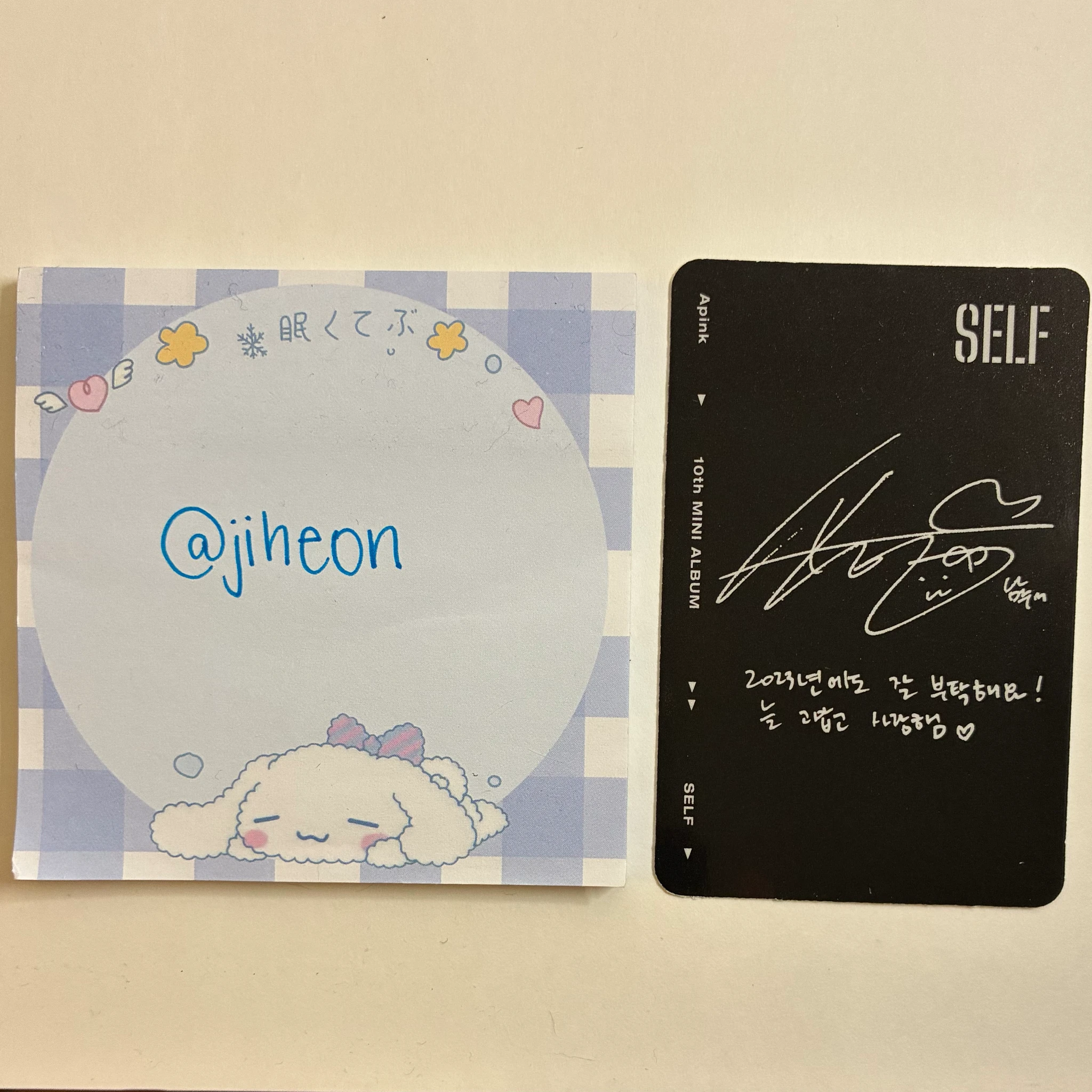 Apink Namjoo Apink - Namjoo - SELF Album magazine version album photocard listing photo 2