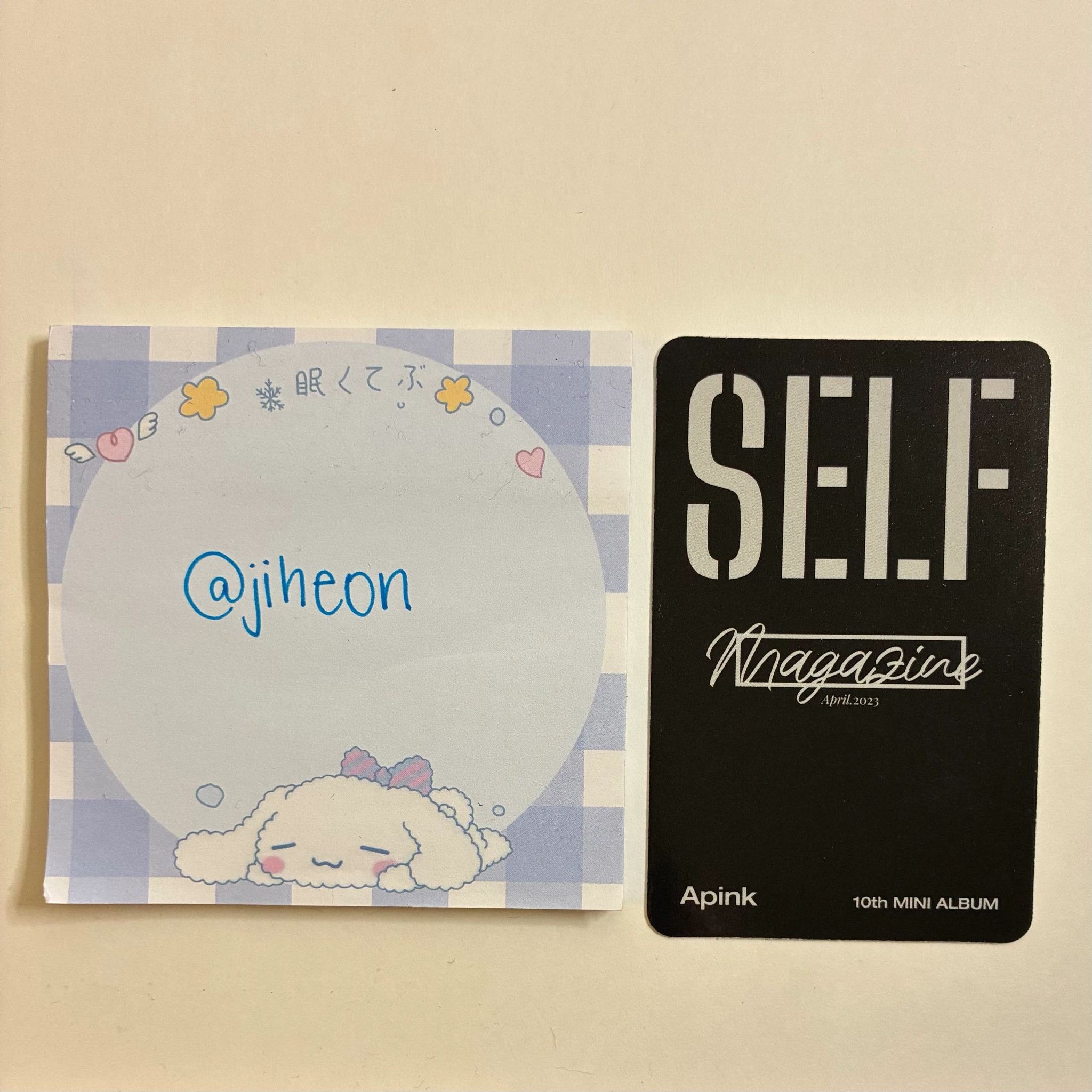 Apink Namjoo Apink - Namjoo - SELF Album album photocard magazine version listing photo 2