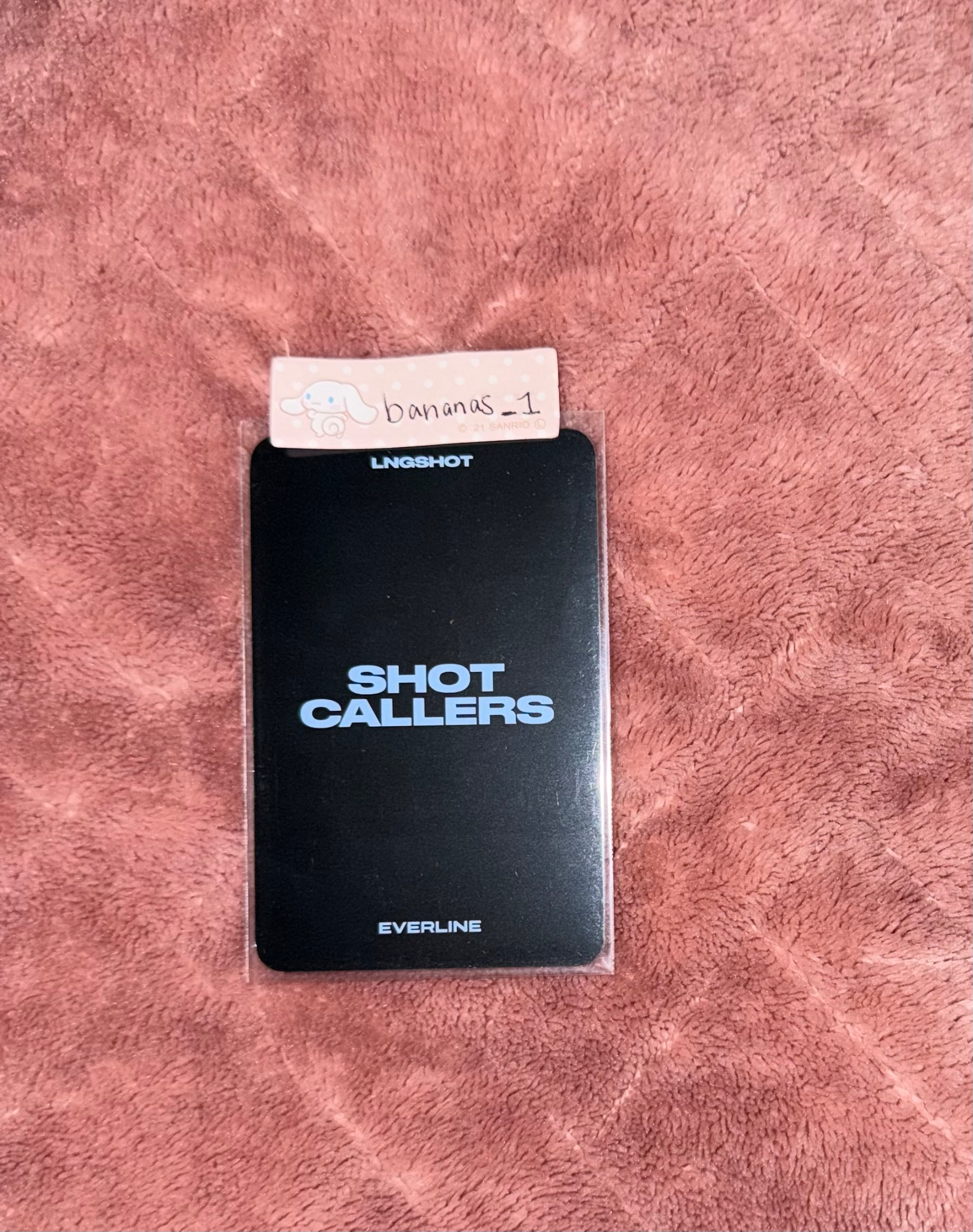 LNGSHOT Ryul LNGSHOT - Ryul - SHOT CALLERS Album everline lucky draw listing photo 2