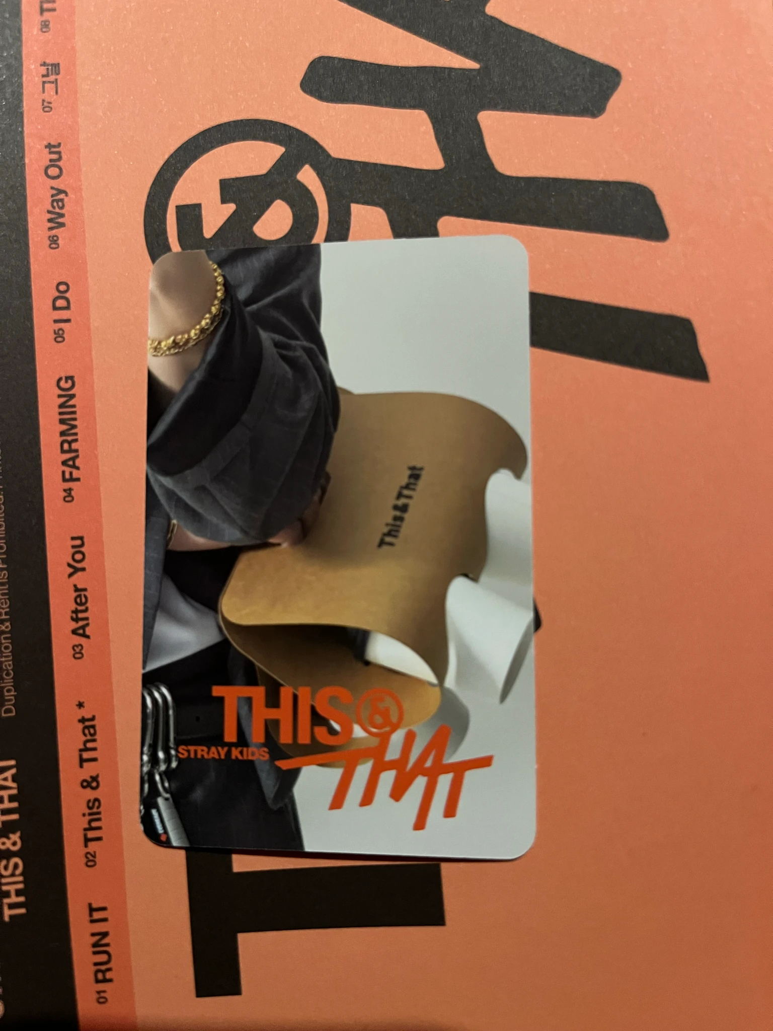 Stray Kids Changbin Stray Kids - Changbin - THIS & THAT Album album photocard & version listing photo 2
