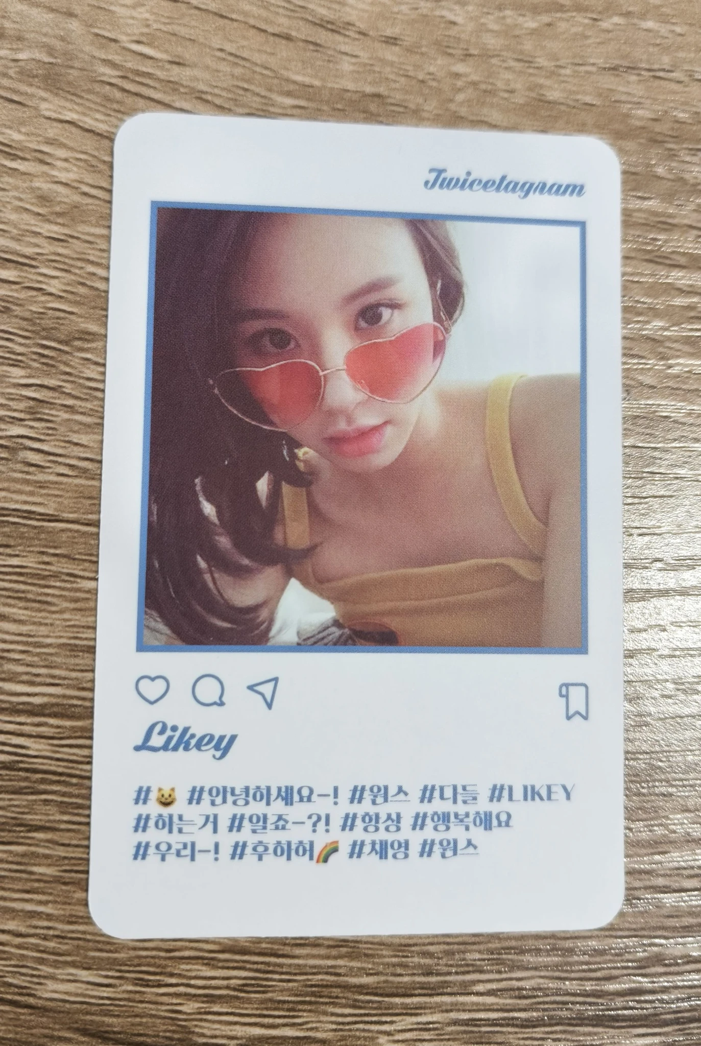 TWICE Chaeyoung TWICE - Chaeyoung - Twicetagram Album album photocard listing photo 2