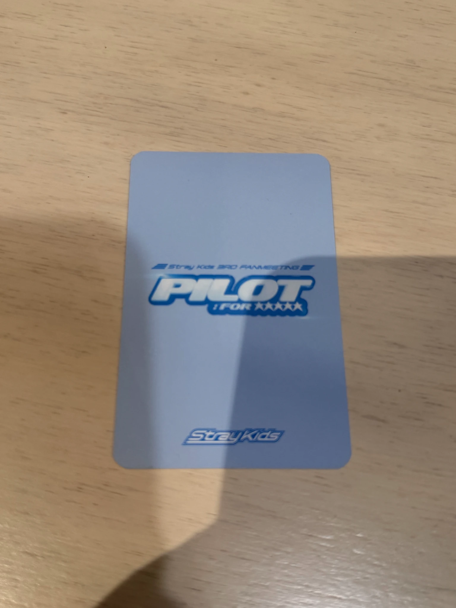 Stray Kids Changbin Stray Kids - Changbin - 3rd Fanmeeting - Pilot for 5 Star Event merch online pre-order benefit listing photo 2
