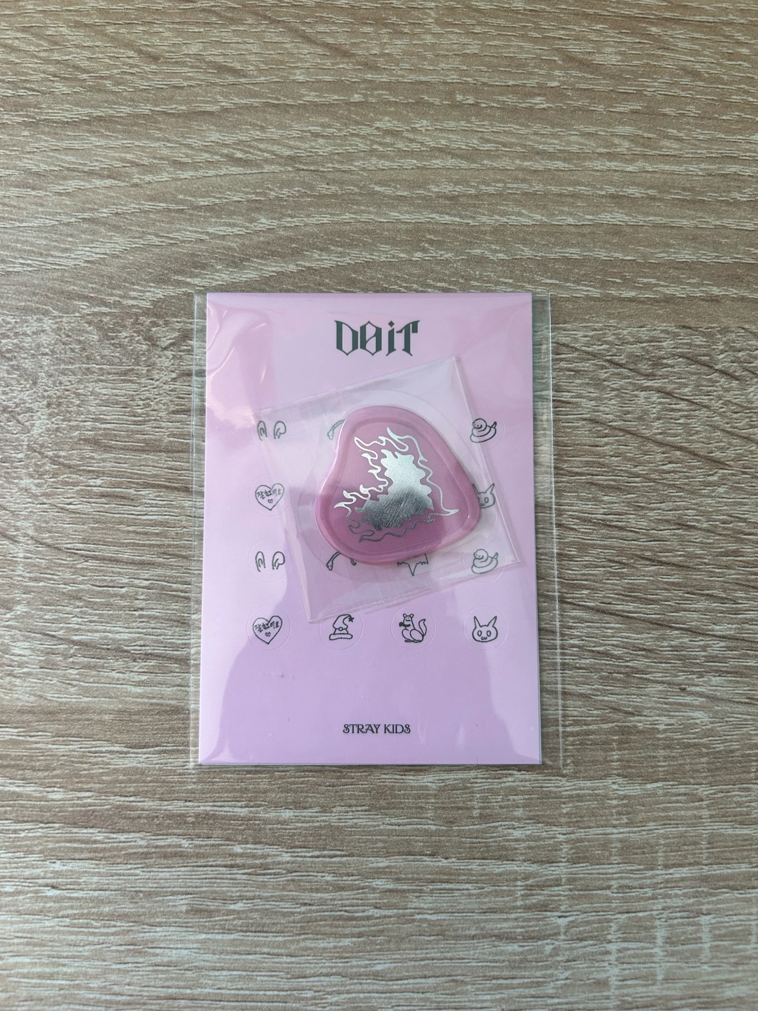 Stray Kids Lee Know Stray Kids - Lee Know - Do It Album sticker sheet platform version listing photo 2