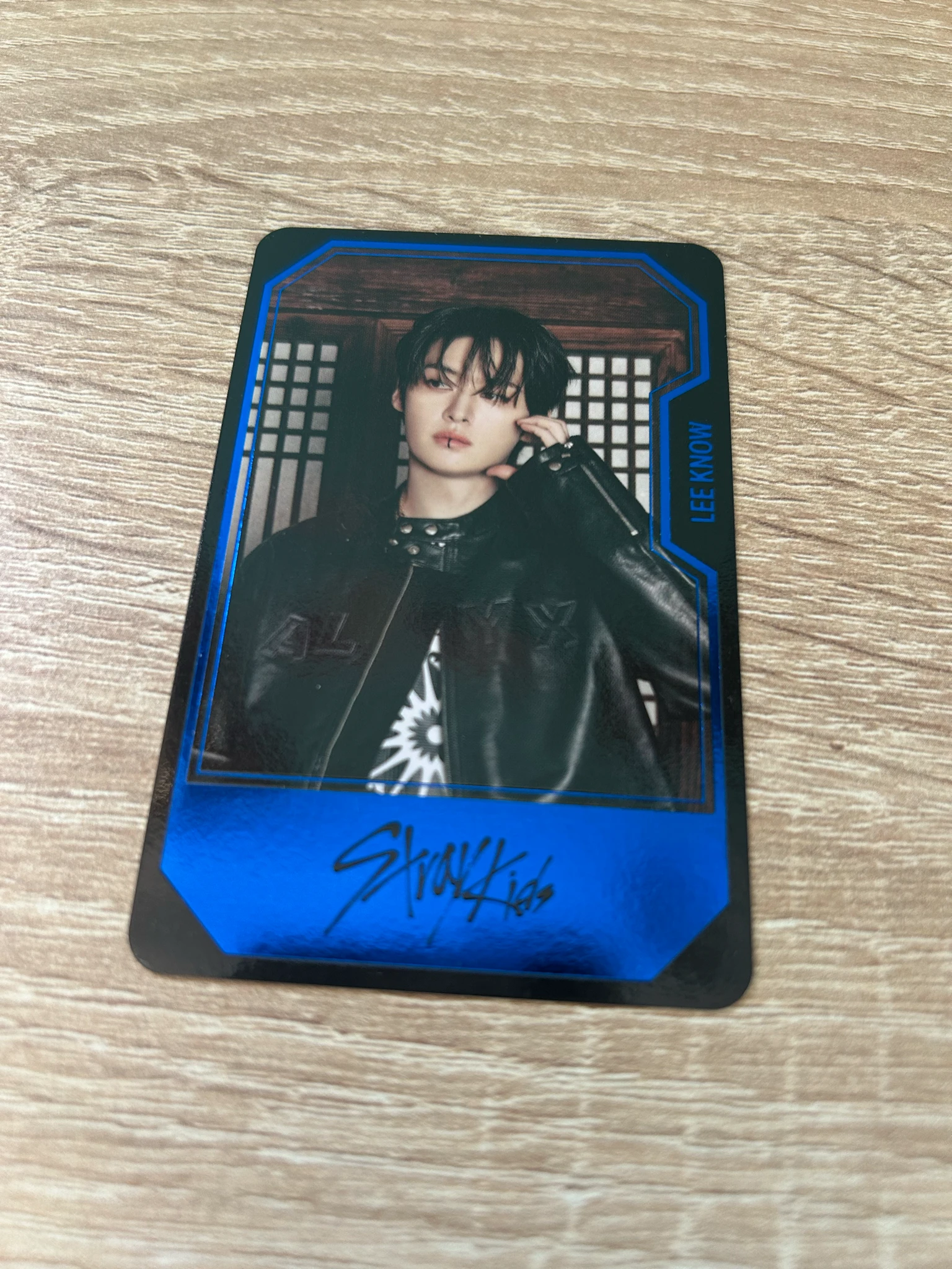 Stray Kids Lee Know Stray Kids - Lee Know - HOP Album album photocard hiptape version trading card A version listing photo 2