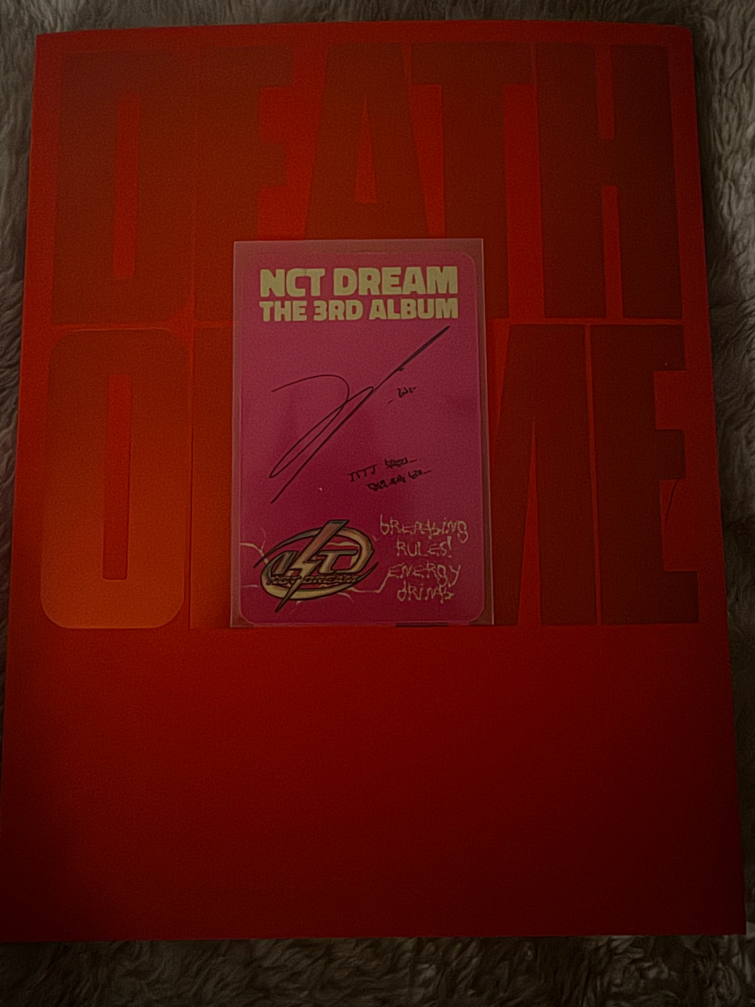 NCT DREAM Haechan NCT DREAM - Haechan  - ISTJ Album poster ver. listing photo 2