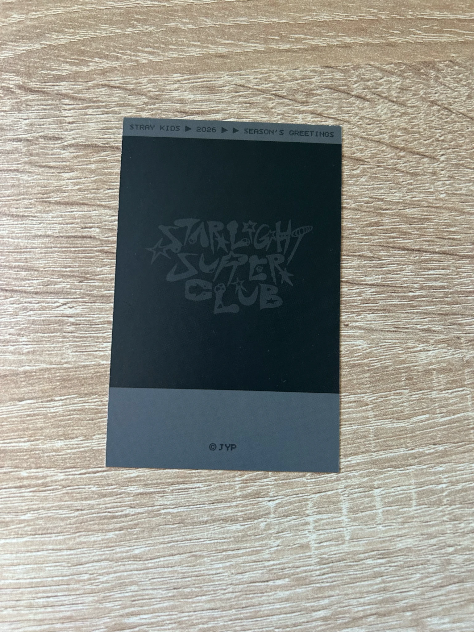 Stray Kids Felix Stray Kids - Felix - 2026 Season's Greetings - Starlight Supper Club Other polaroid polaroid set listing photo 2