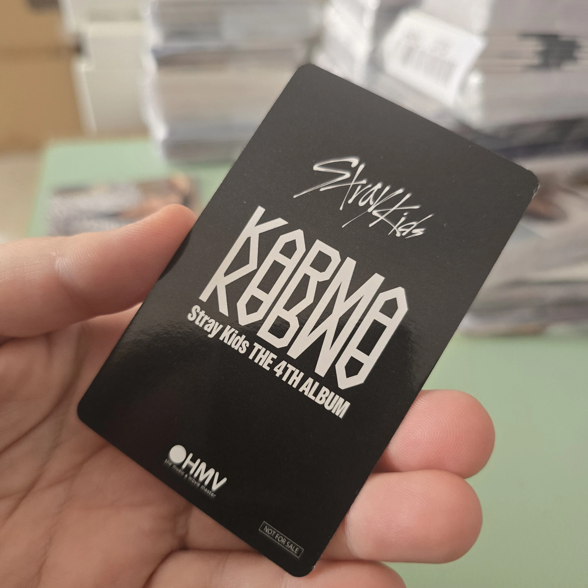 Stray Kids Hyunjin Stray Kids - Hyunjin - KARMA Album hmv japan A version lucky draw (LD) listing photo 2