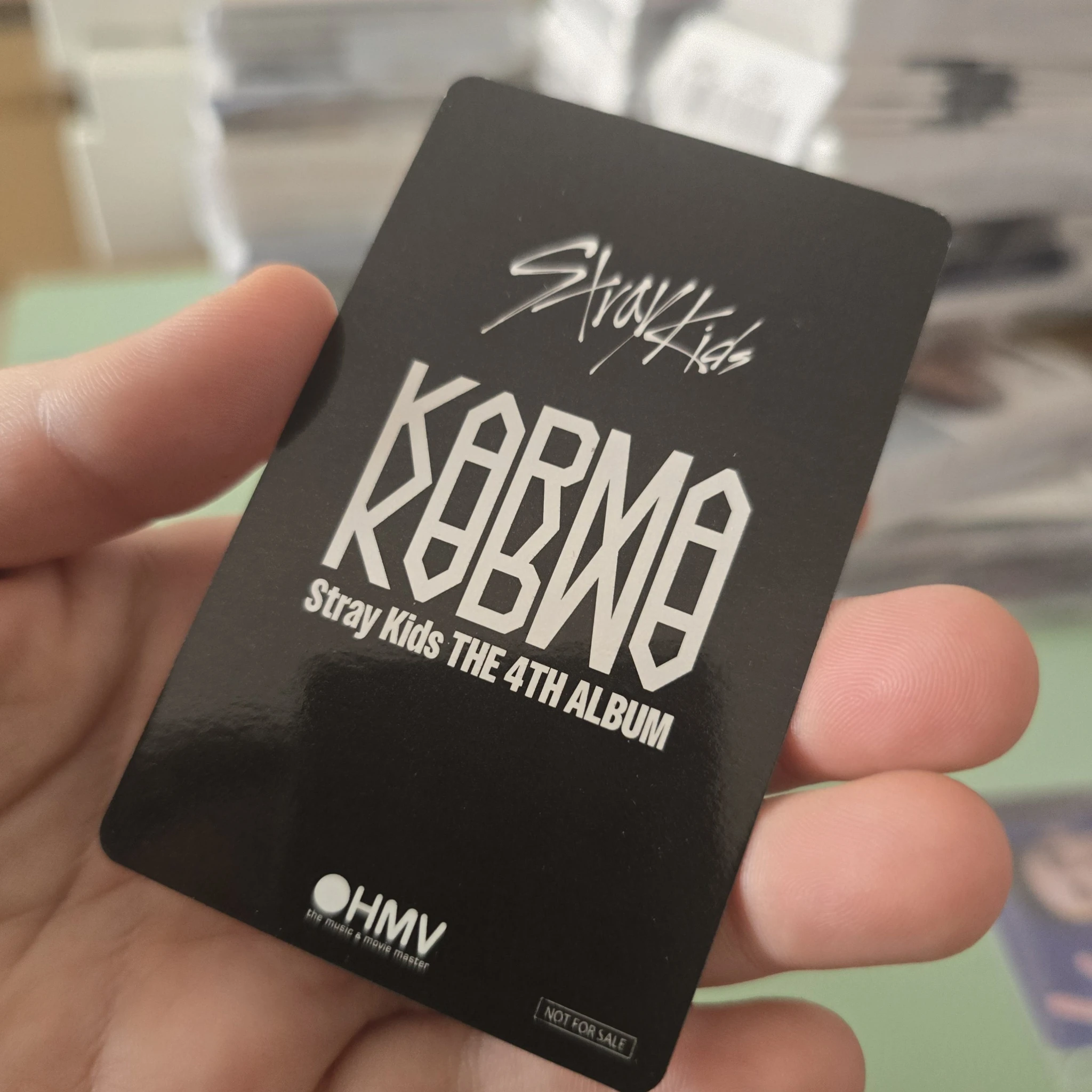 Stray Kids Bang Chan Stray Kids - Bang Chan - KARMA Album hmv lucky draw A version listing photo 2