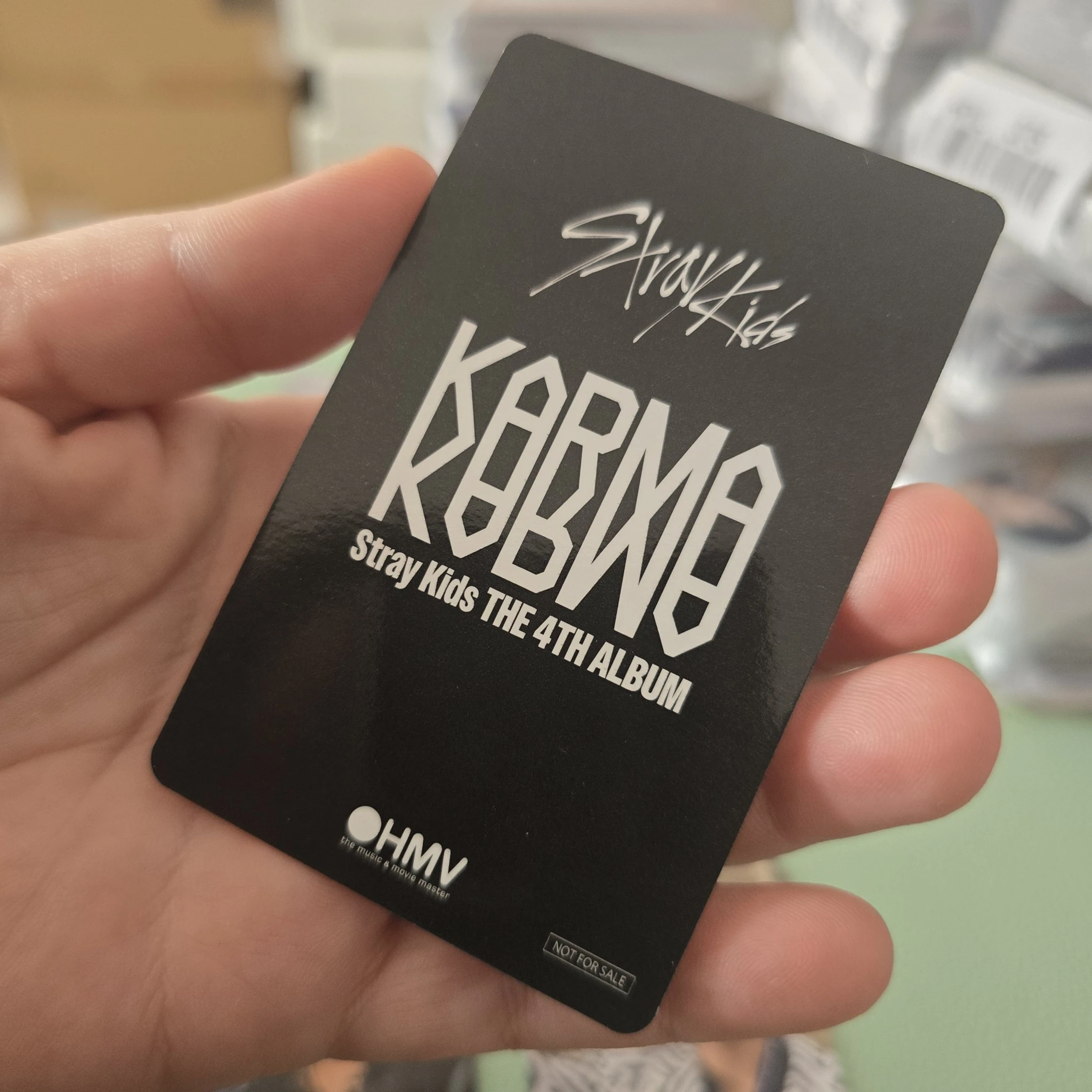 Stray Kids Changbin Stray Kids - Changbin - KARMA Album hmv japan A version lucky draw (LD) listing photo 2