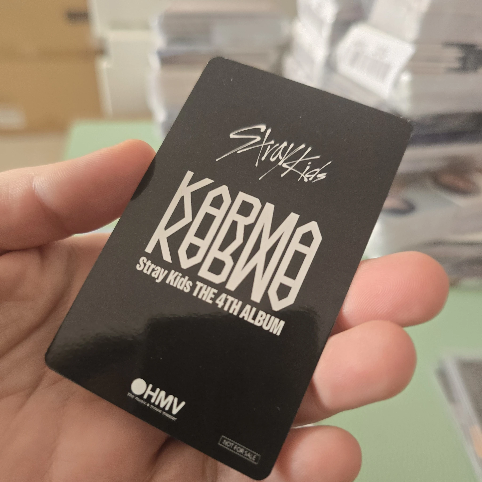 Stray Kids Seungmin Stray Kids - Seungmin - KARMA Album lucky draw (LD) A version hmv japan listing photo 2