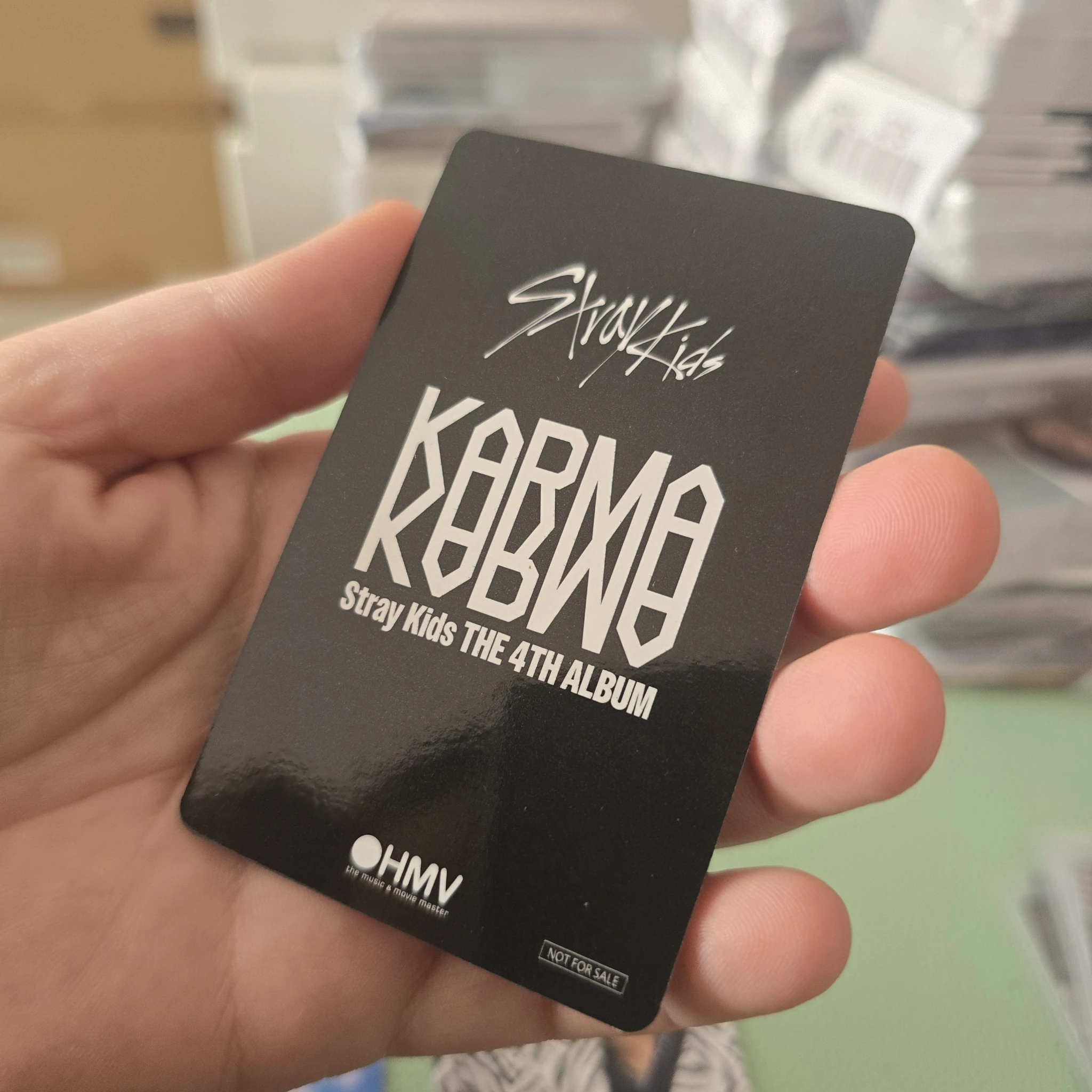Stray Kids Felix Stray Kids - Felix - KARMA Album hmv lucky draw A version listing photo 2