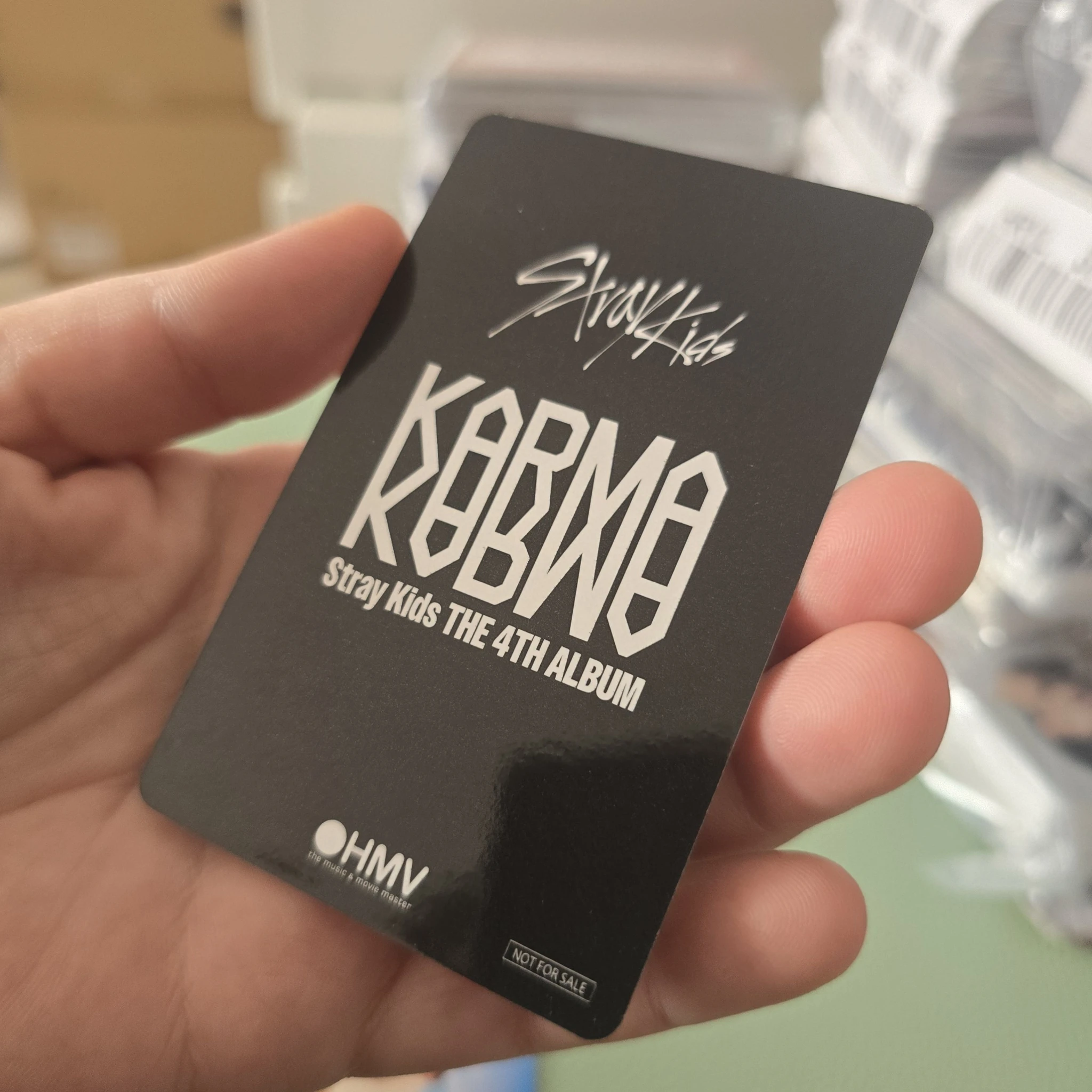Stray Kids HAN Stray Kids - HAN - KARMA Album hmv japan A version lucky draw (LD) listing photo 2