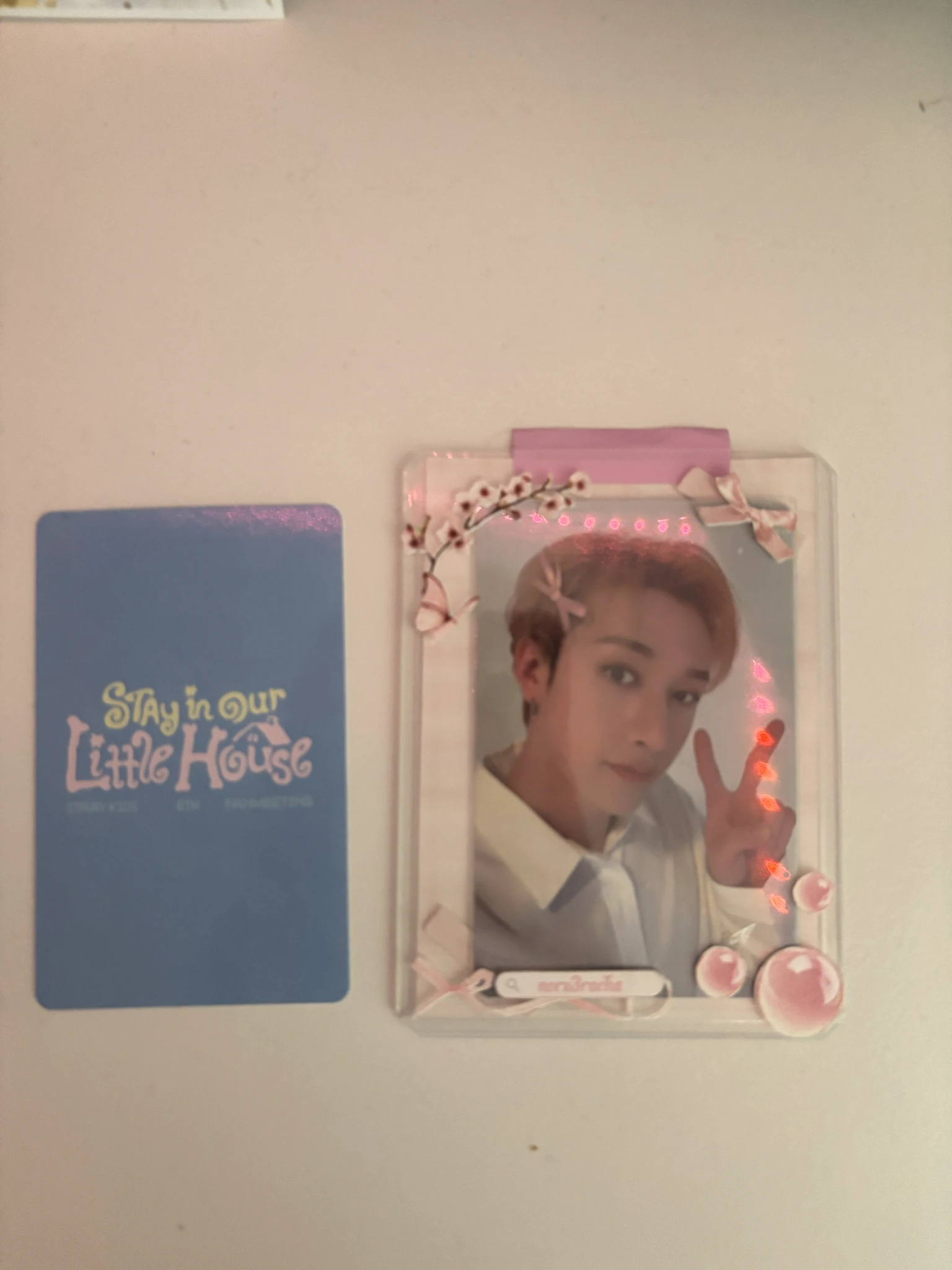 Stray Kids HAN Stray Kids - HAN - 6th Fanmeeting - STAY in Our Little House  Event online pob (pre-order benefit) listing photo 2
