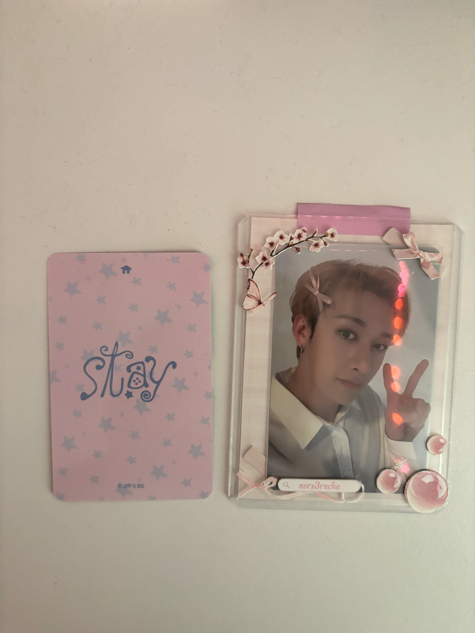 Stray Kids Stray Kids - Bang Chan & HAN - 6th Fanmeeting - STAY in Our Little House  Event merch photocard bag listing photo 2