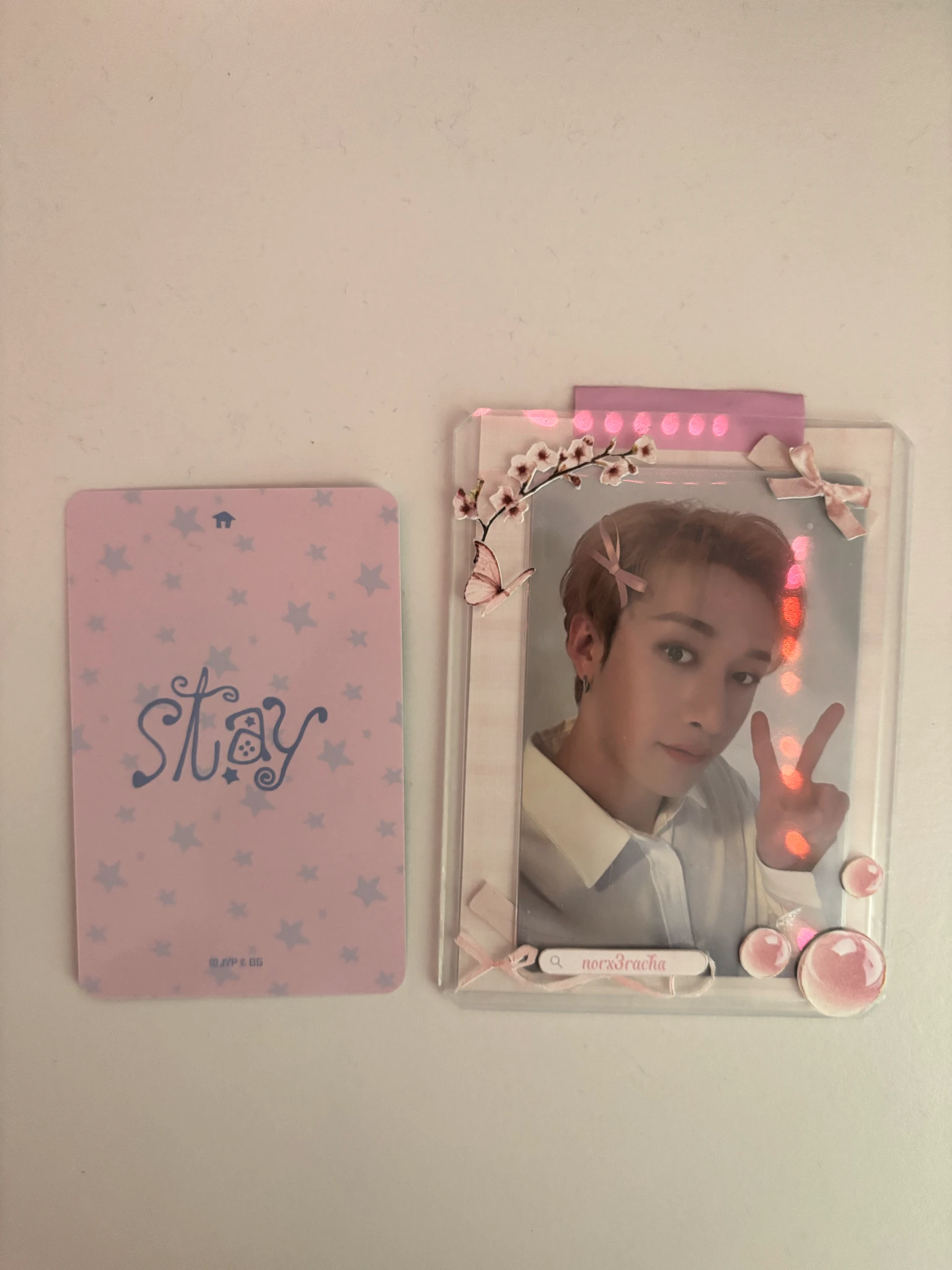 Stray Kids Stray Kids - Bang Chan & HAN - 6th Fanmeeting - STAY in Our Little House  Event merch photocard bag listing photo 2