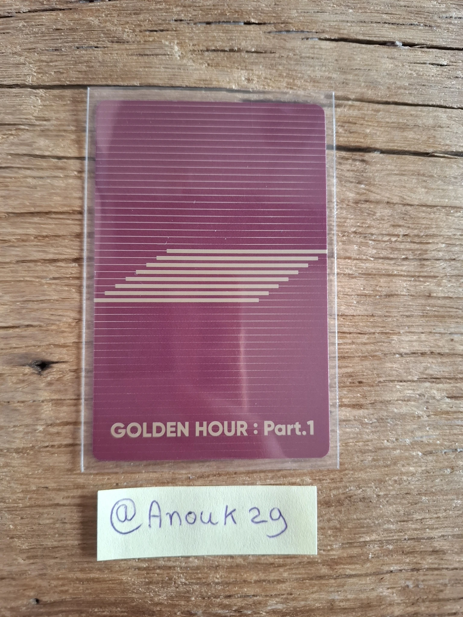 ATEEZ Jongho ATEEZ - Jongho - Golden Hour : Part.1 Album album photocard listing photo 2