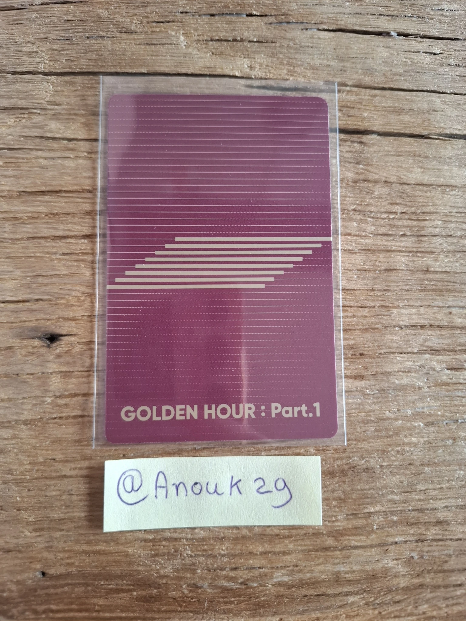 ATEEZ Yunho ATEEZ - Yunho - Golden Hour : Part.1 Album album photocard korean album digipack version listing photo 2