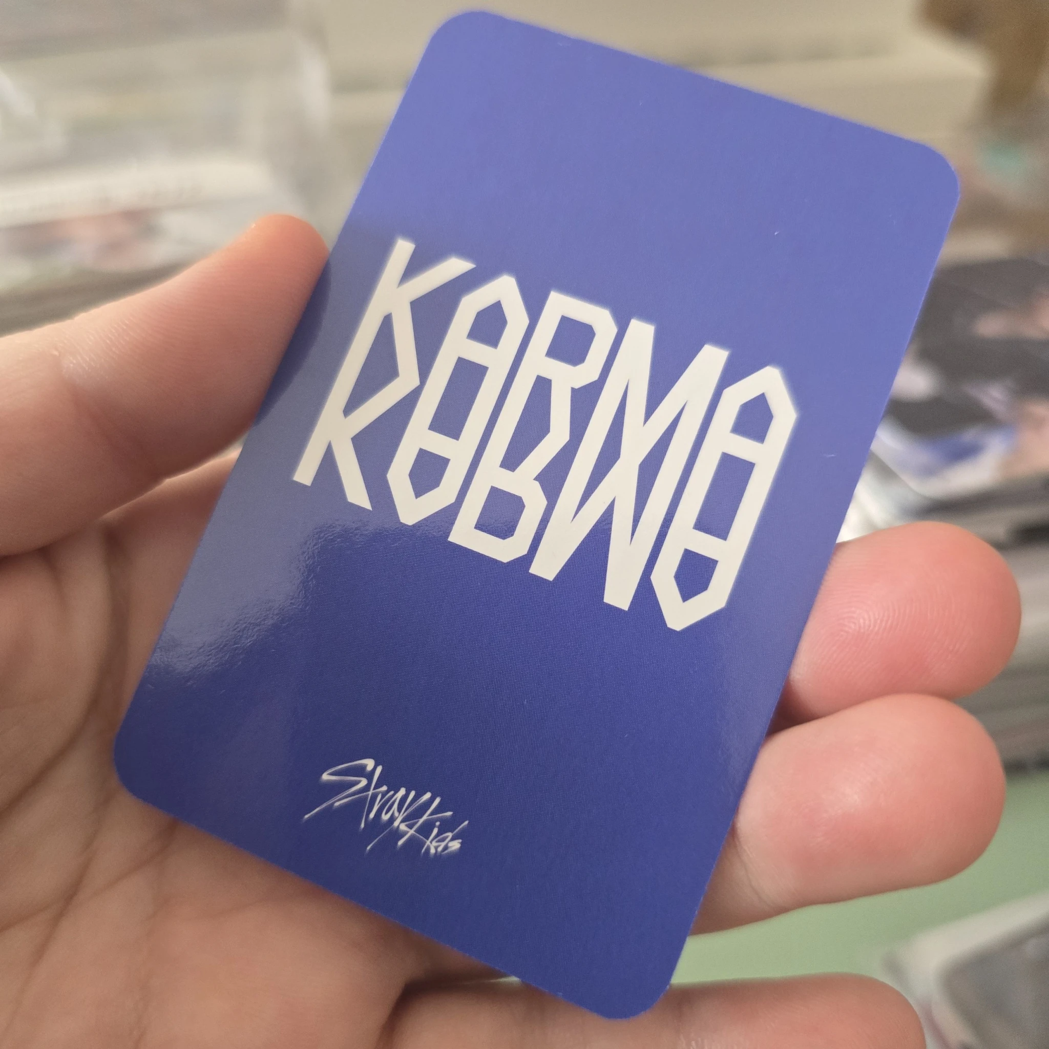 Stray Kids Changbin Stray Kids - Changbin - KARMA Album pob (pre-order benefit) musickorea (music korea) listing photo 2